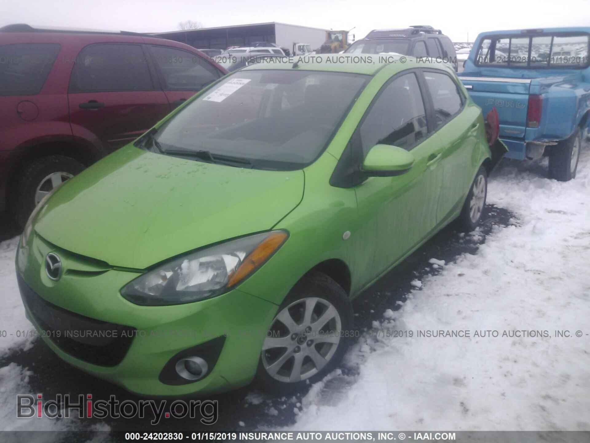 2013 MAZDA MAZDA2 - VIN: JM1DE1LY9D0163035 - Photo 2