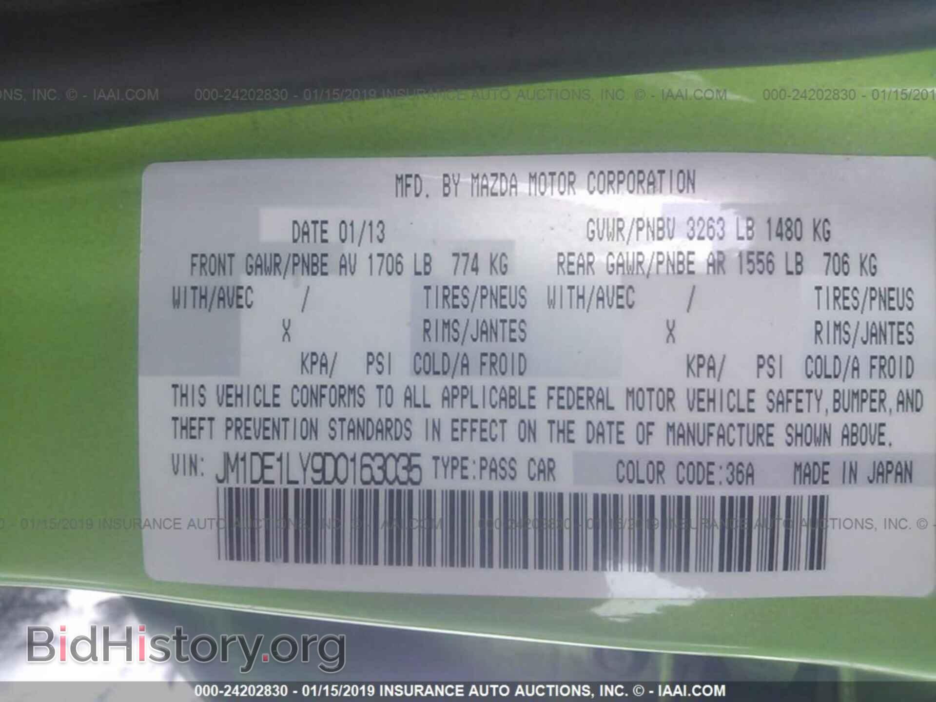 2013 MAZDA MAZDA2 - VIN: JM1DE1LY9D0163035 - Photo 9