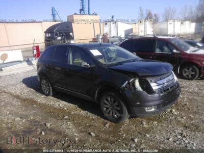 2007 Ford EDGE, black — VIN 2FMDK38C17BA82384, IAAI