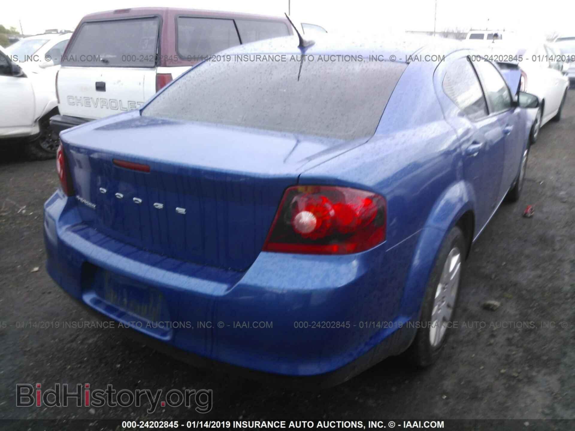 2013 DODGE AVENGER - VIN: 1C3CDZAB2DN621369 - Фото 4