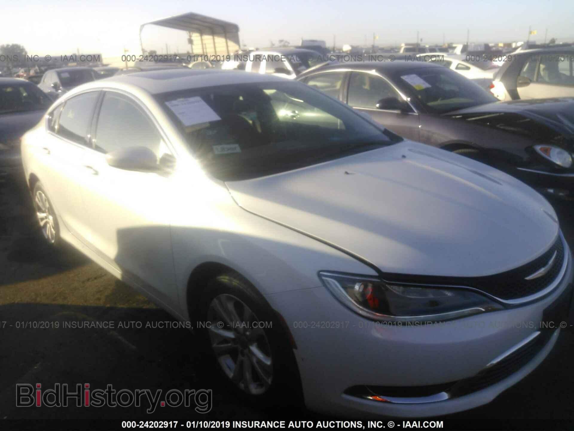 Photo 1C3CCCAB8FN604546 - CHRYSLER 200 2015