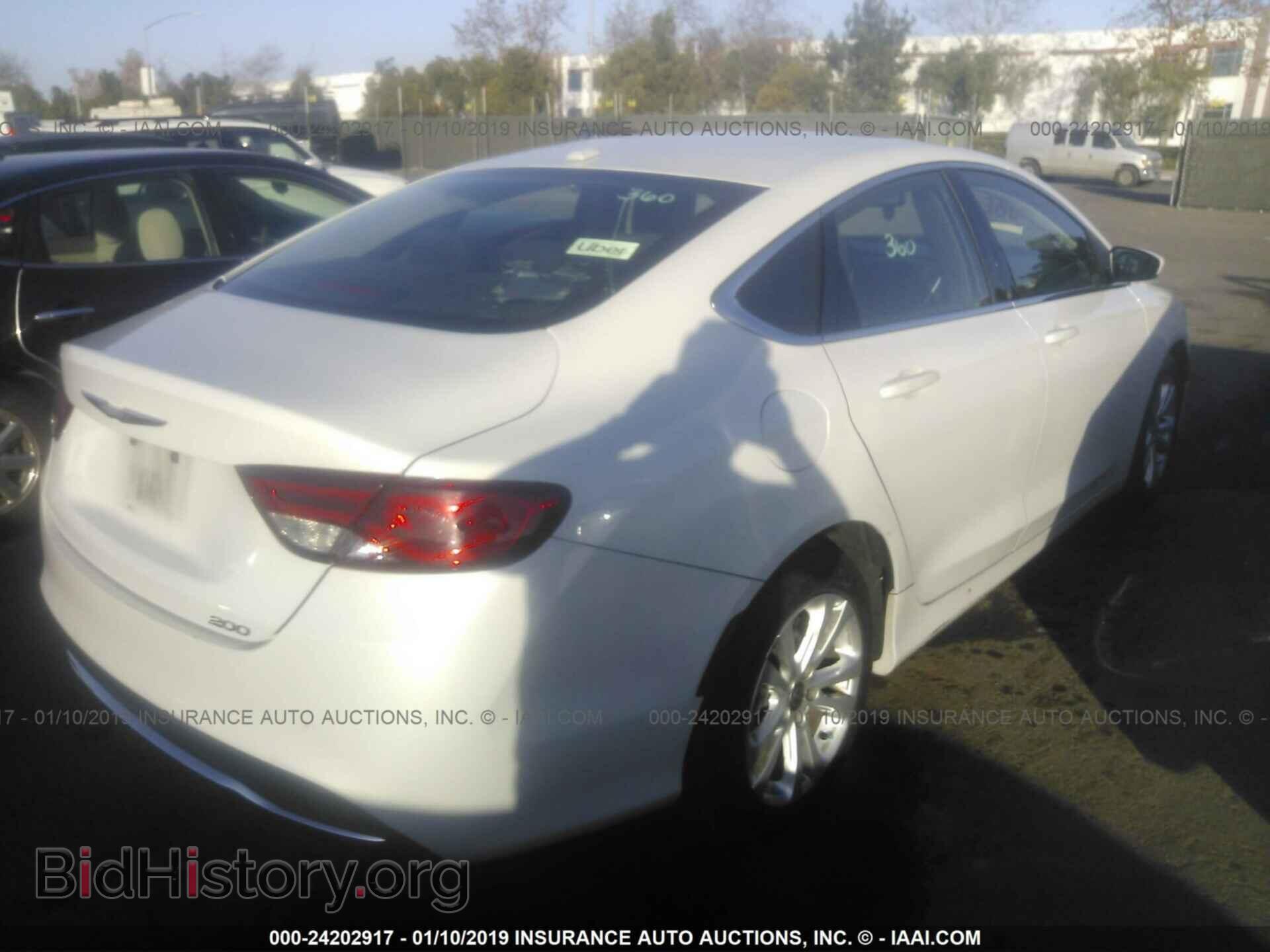 2015 CHRYSLER 200 - VIN: 1C3CCCAB8FN604546 - Photo 4