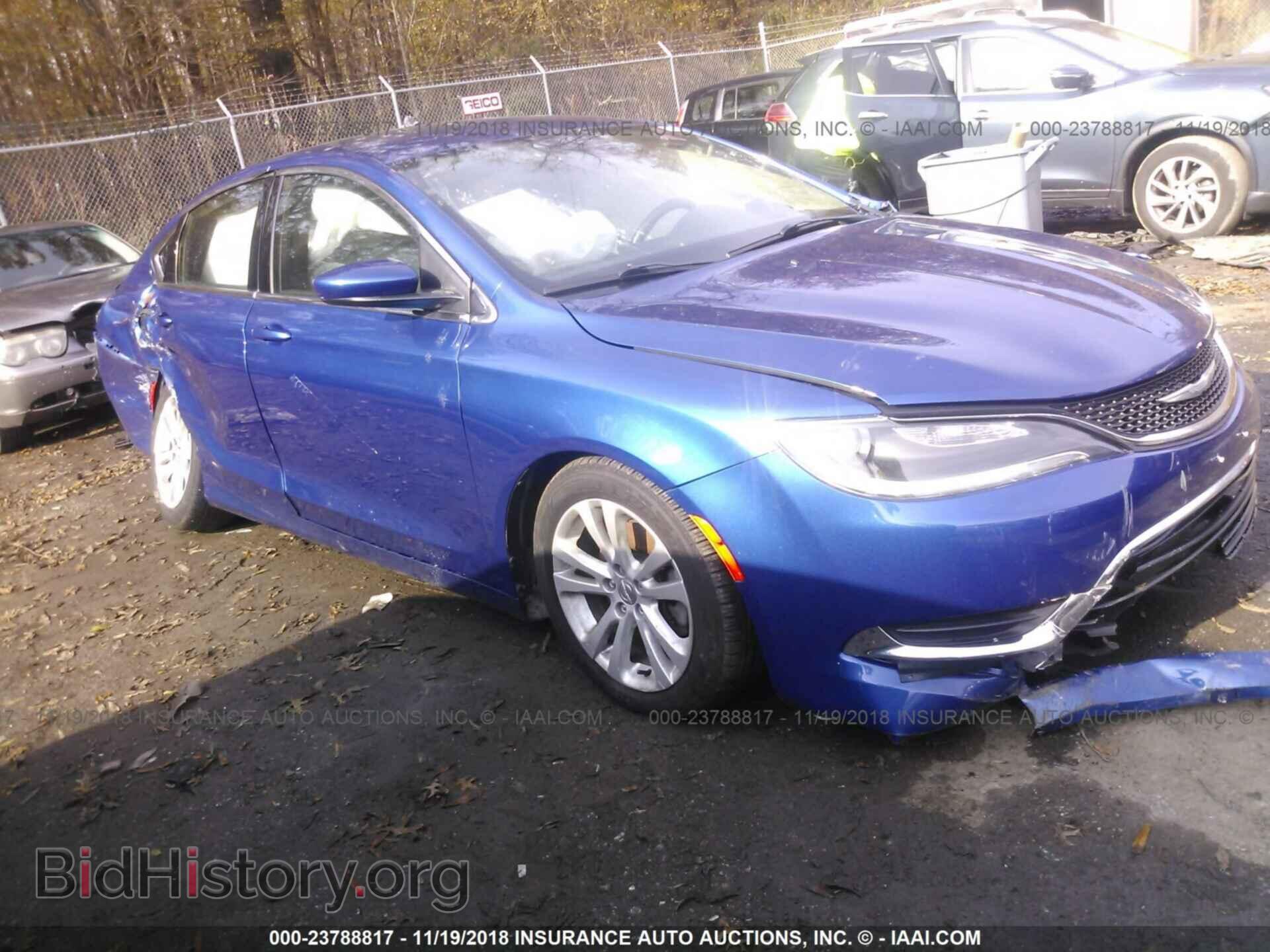 Photo 1C3CCCAB8FN532408 - CHRYSLER 200 2015