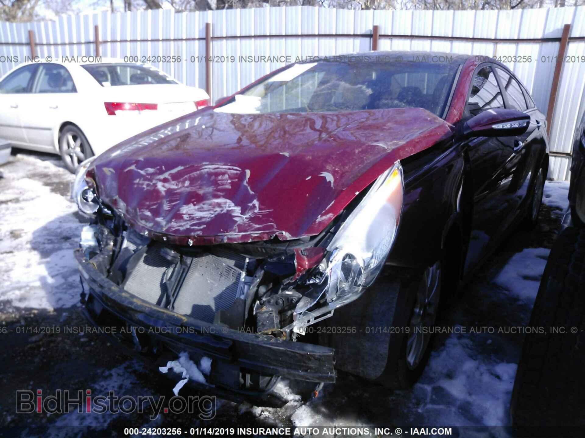 2012 HYUNDAI SONATA - VIN: 5NPEC4AC0CH397553 - Фото 2