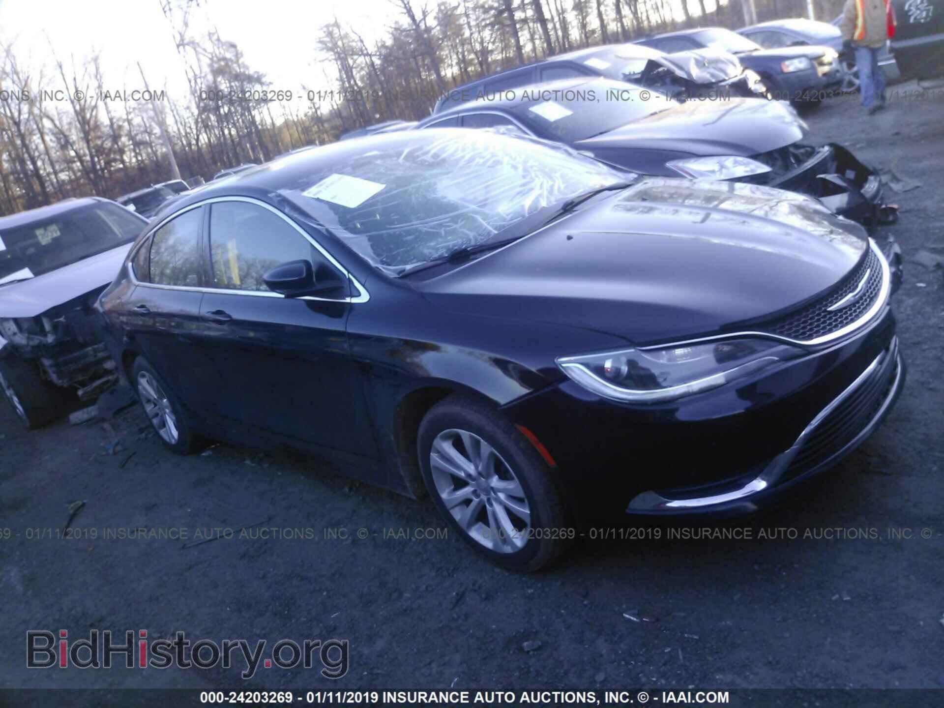 Photo 1C3CCCAB8FN663502 - CHRYSLER 200 2015