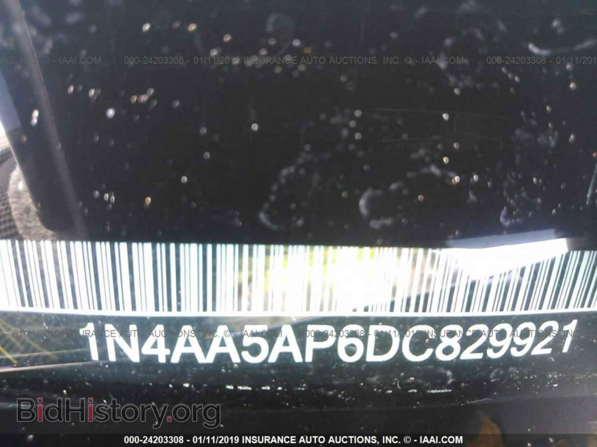 2013 NISSAN MAXIMA - VIN: 1N4AA5AP6DC829921 - Фото 9