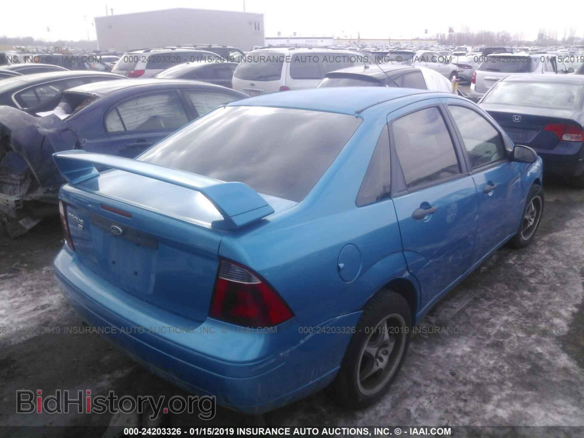 2007 FORD FOCUS - VIN: 1FAFP34N77W352762 - Фото 4