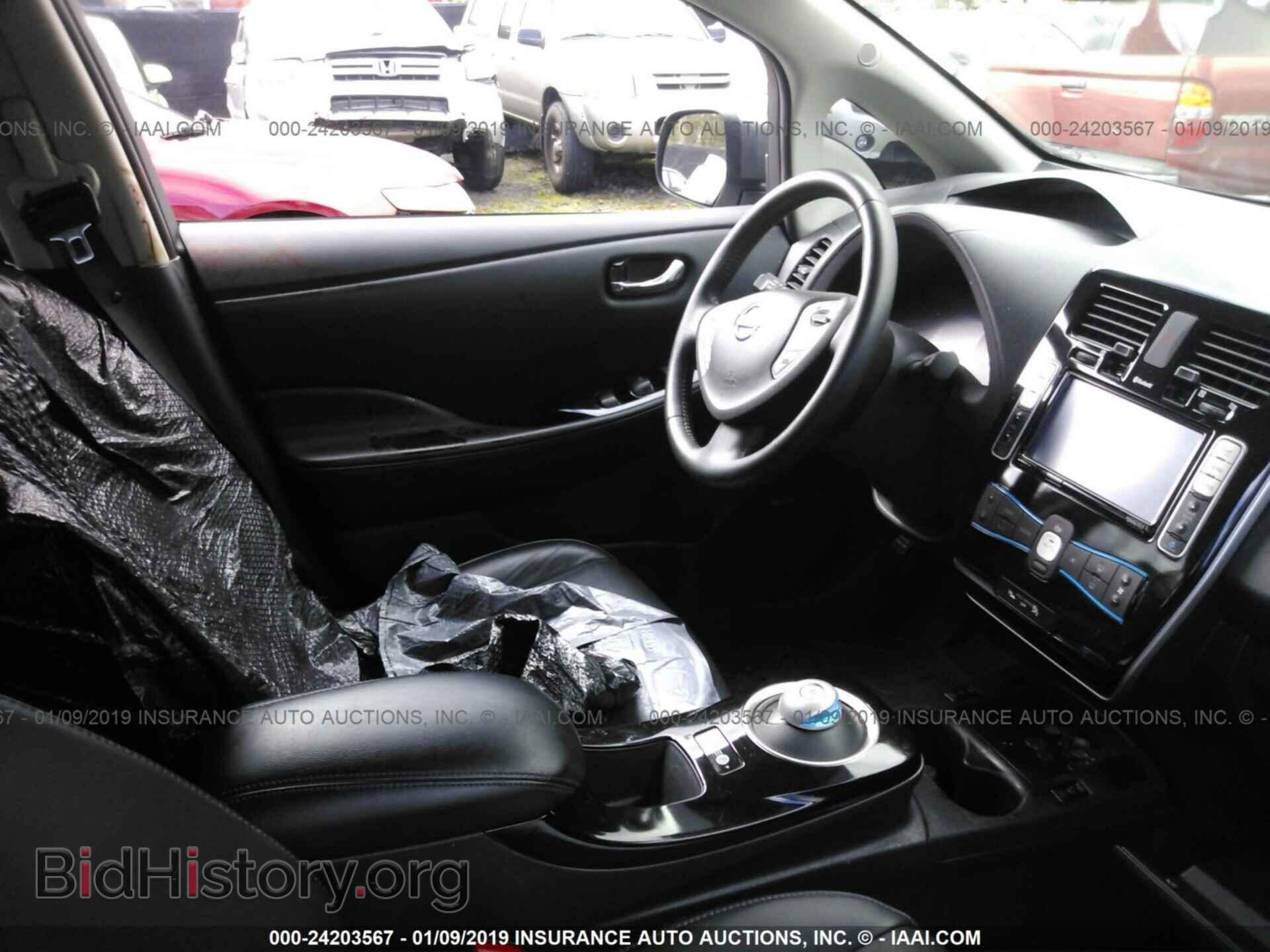 2015 NISSAN LEAF - VIN: 1N4AZ0CP0FC304672 - Фото 5