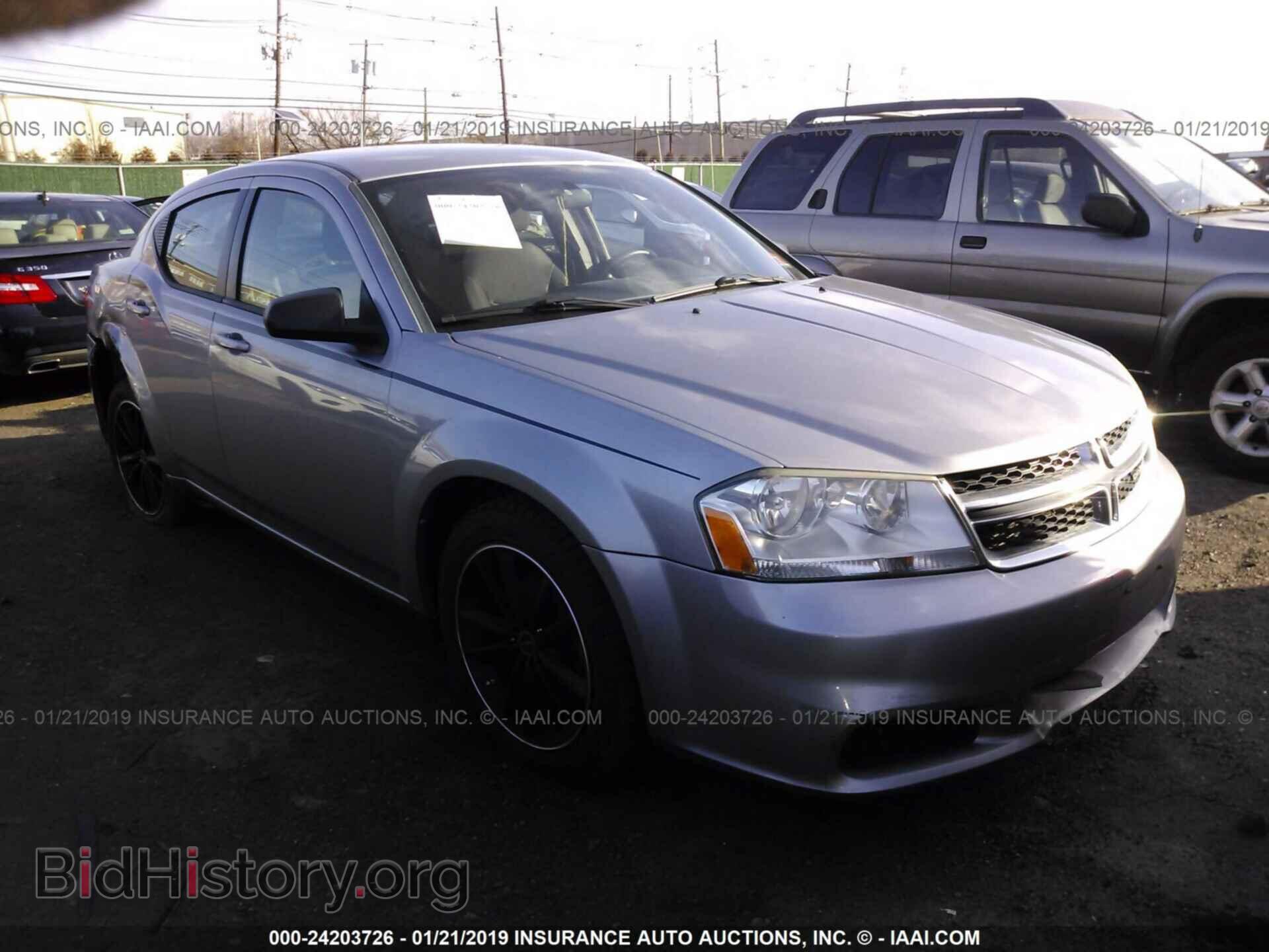 Фотография 1C3CDZAB1DN771201 - DODGE AVENGER 2013