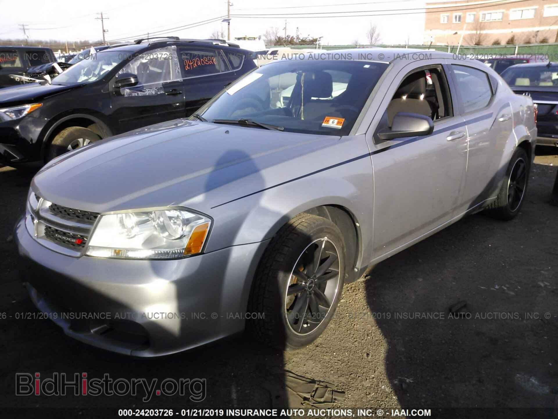 2013 DODGE AVENGER - VIN: 1C3CDZAB1DN771201 - Фото 2