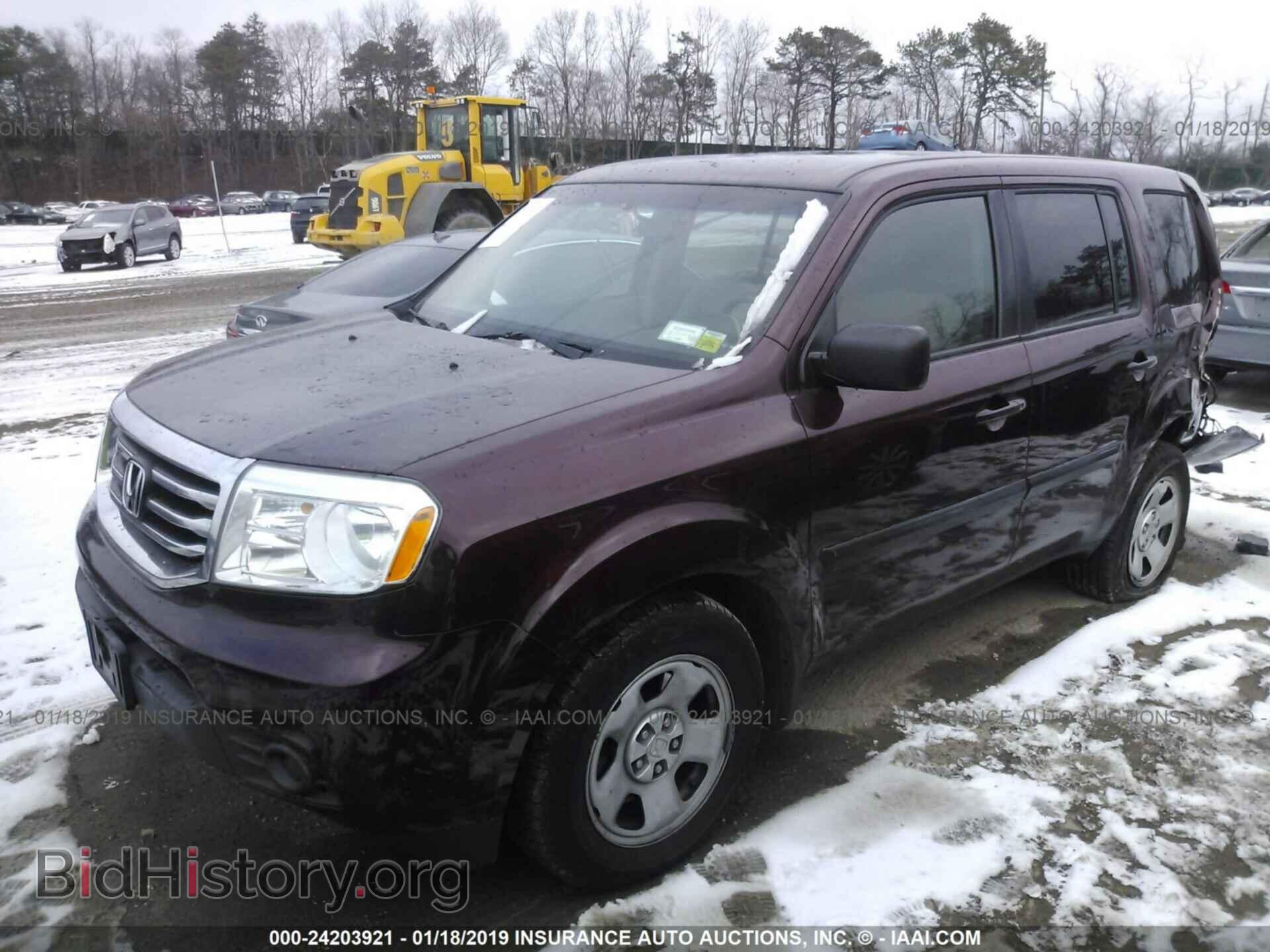 2013 HONDA PILOT - VIN: 5FNYF4H26DB068132 - Фото 2