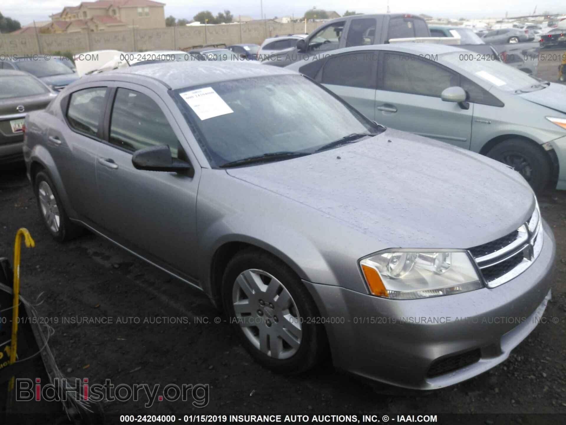Photo 1C3CDZAB2EN215044 - DODGE AVENGER 2014