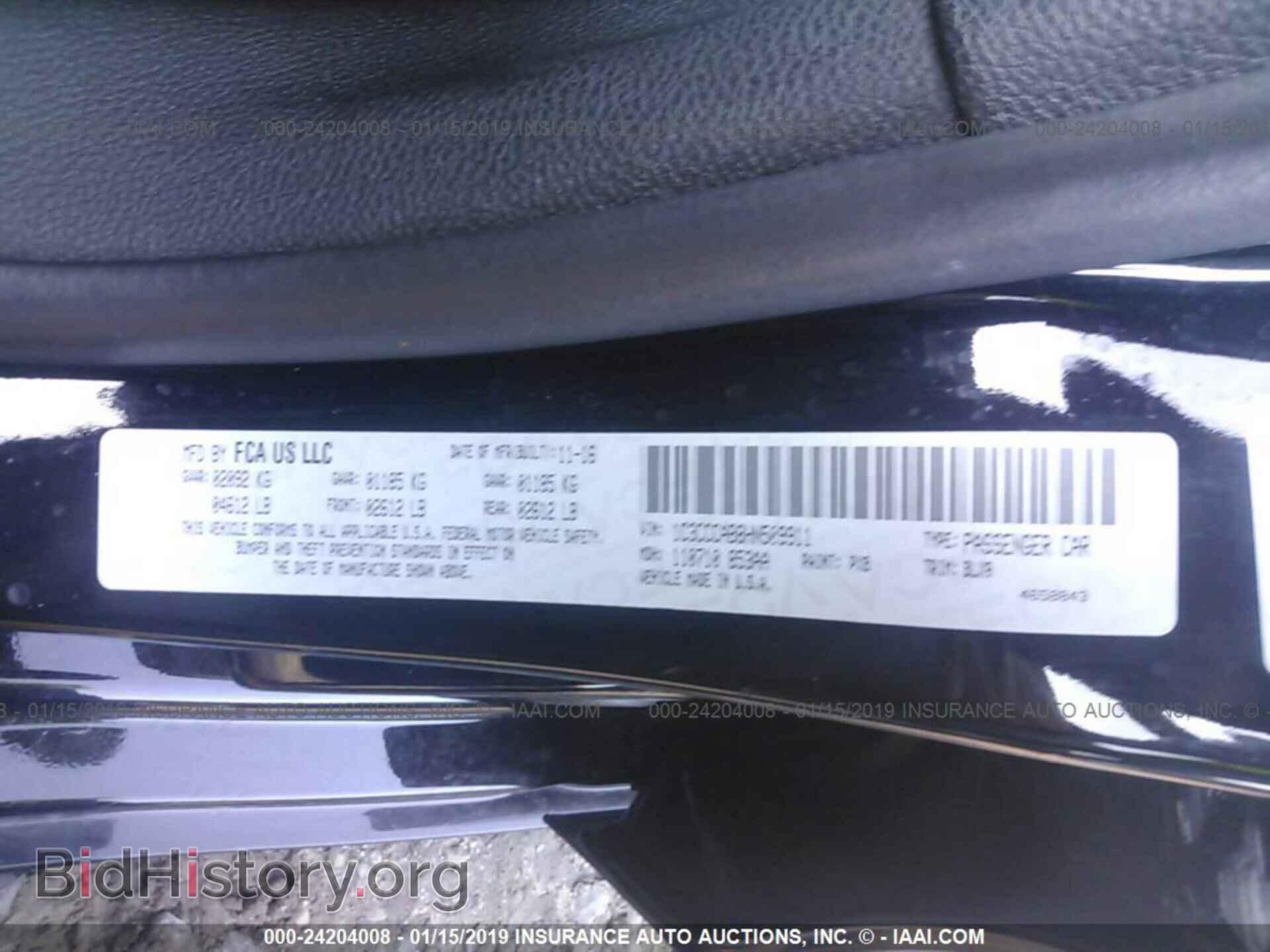 2017 CHRYSLER 200 - VIN: 1C3CCCAB8HN509911 - Фото 9