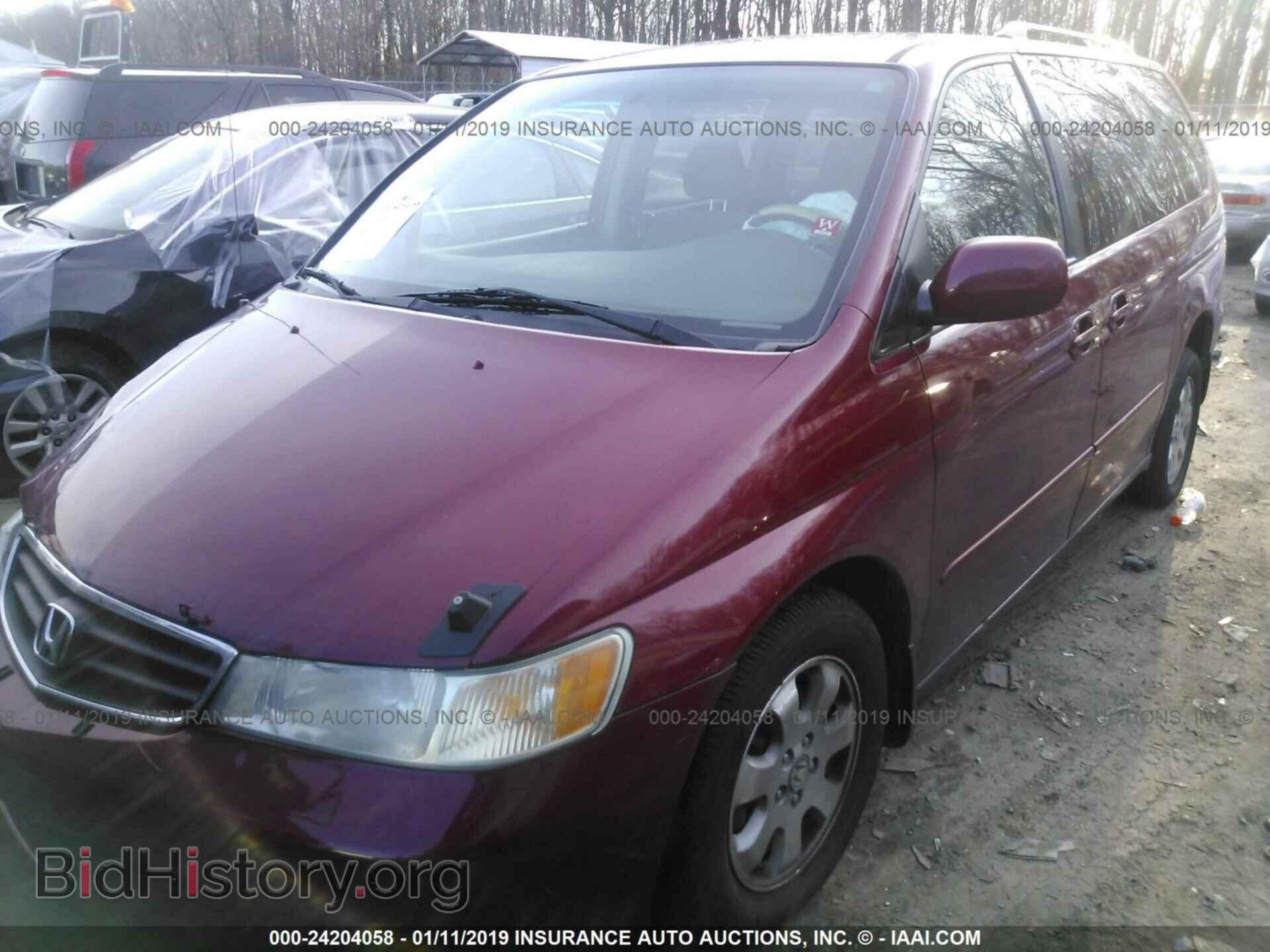 2003 HONDA ODYSSEY - VIN: 5FNRL18693B099744 - Фото 2