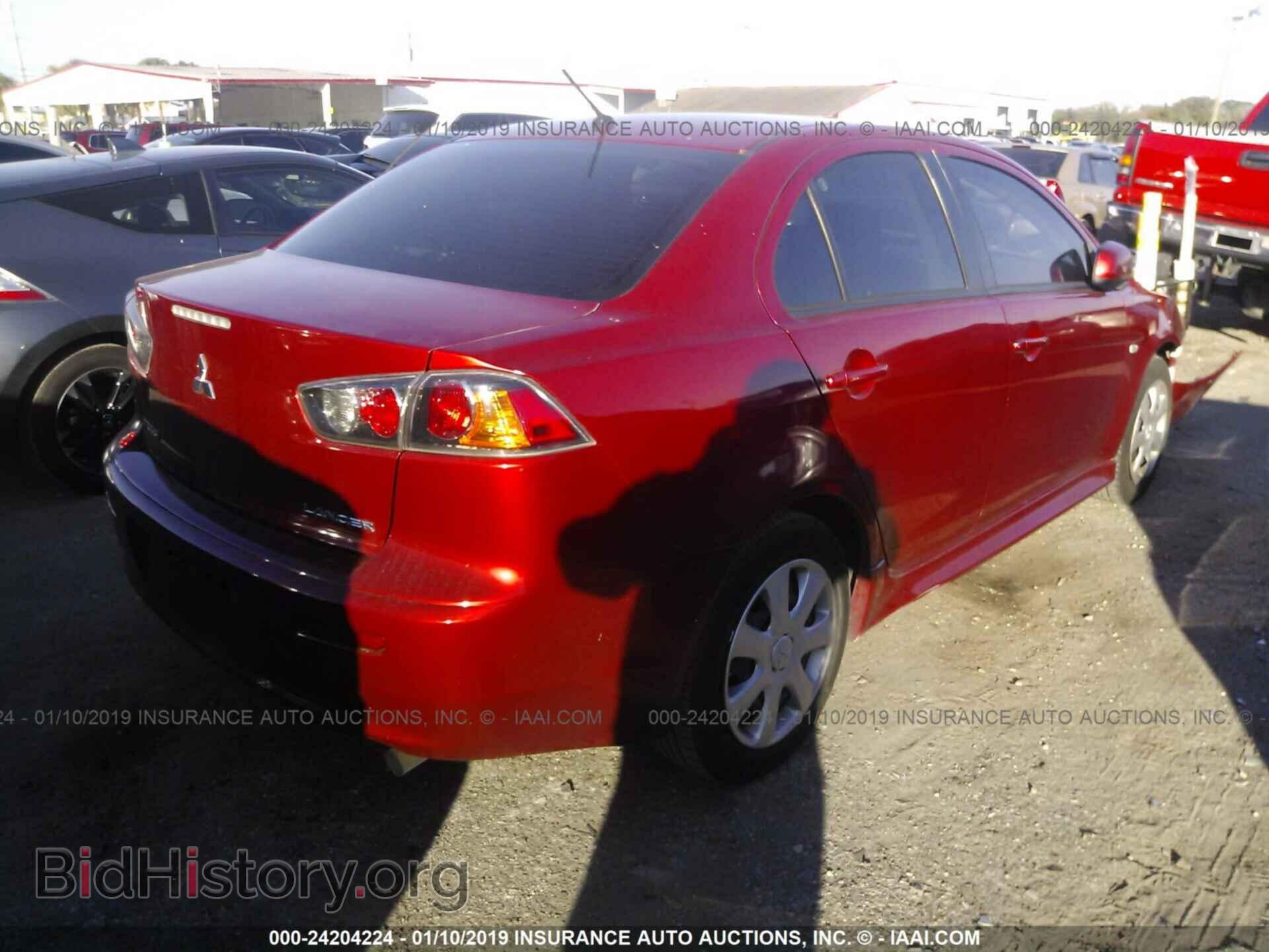 2014 MITSUBISHI LANCER - VIN: JA32U2FU9EU009054 - Фото 4