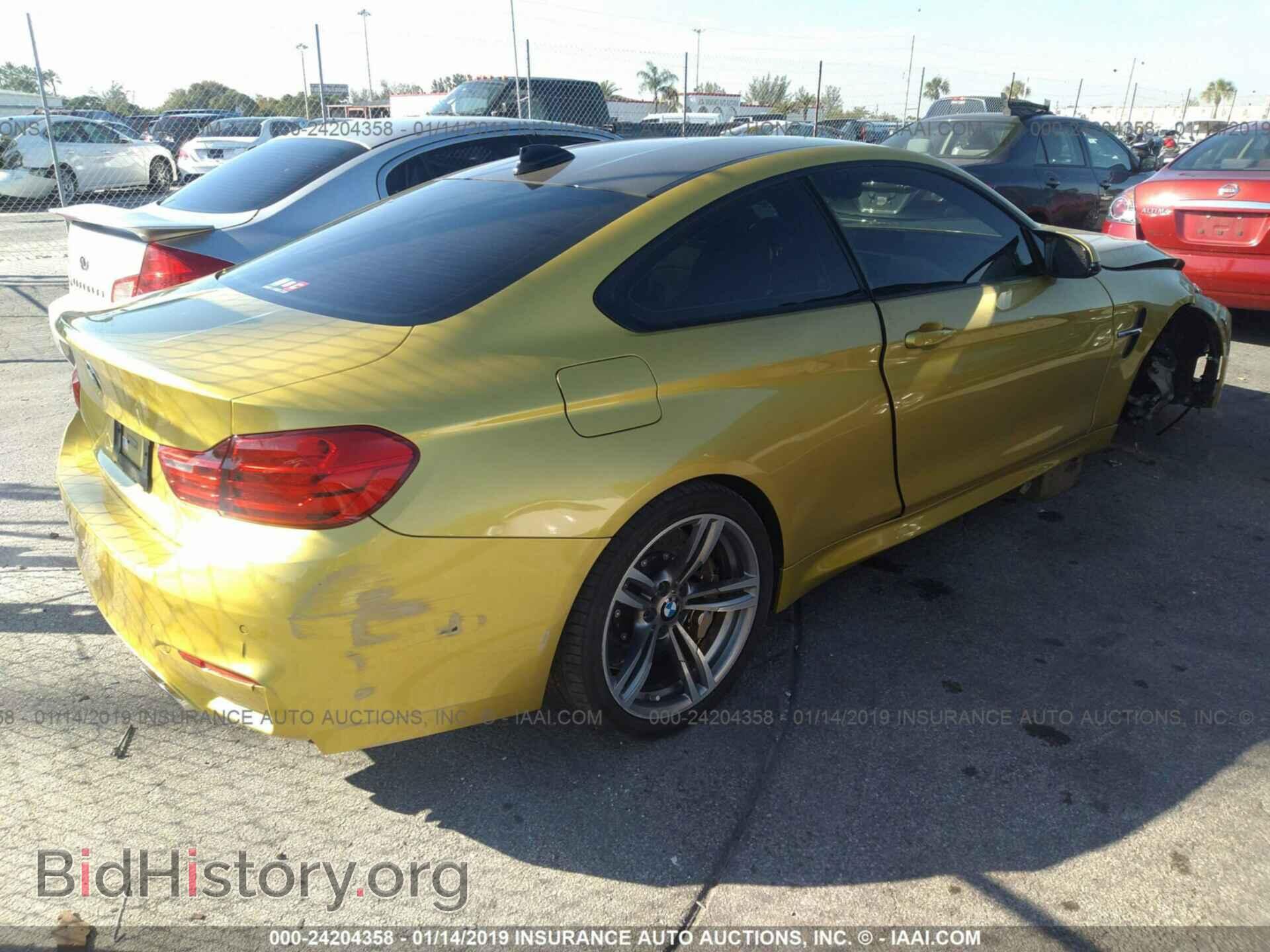 2015 BMW M4 - VIN: WBS3R9C57FF708548 - Фото 4