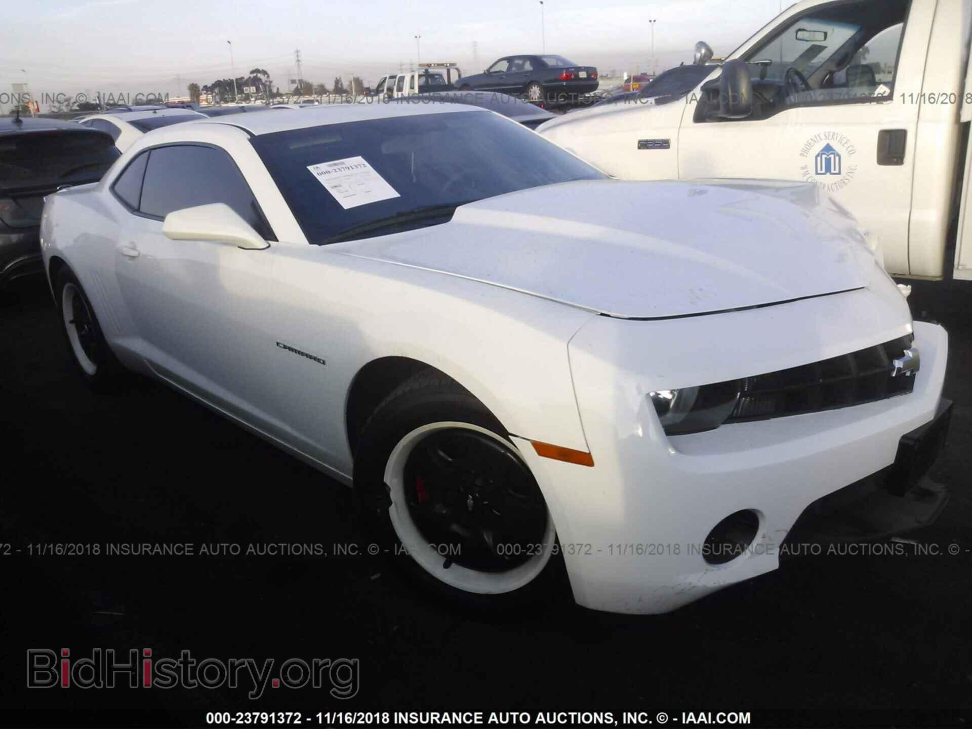 Photo 2G1FA1E39C9164897 - CHEVROLET CAMARO 2012