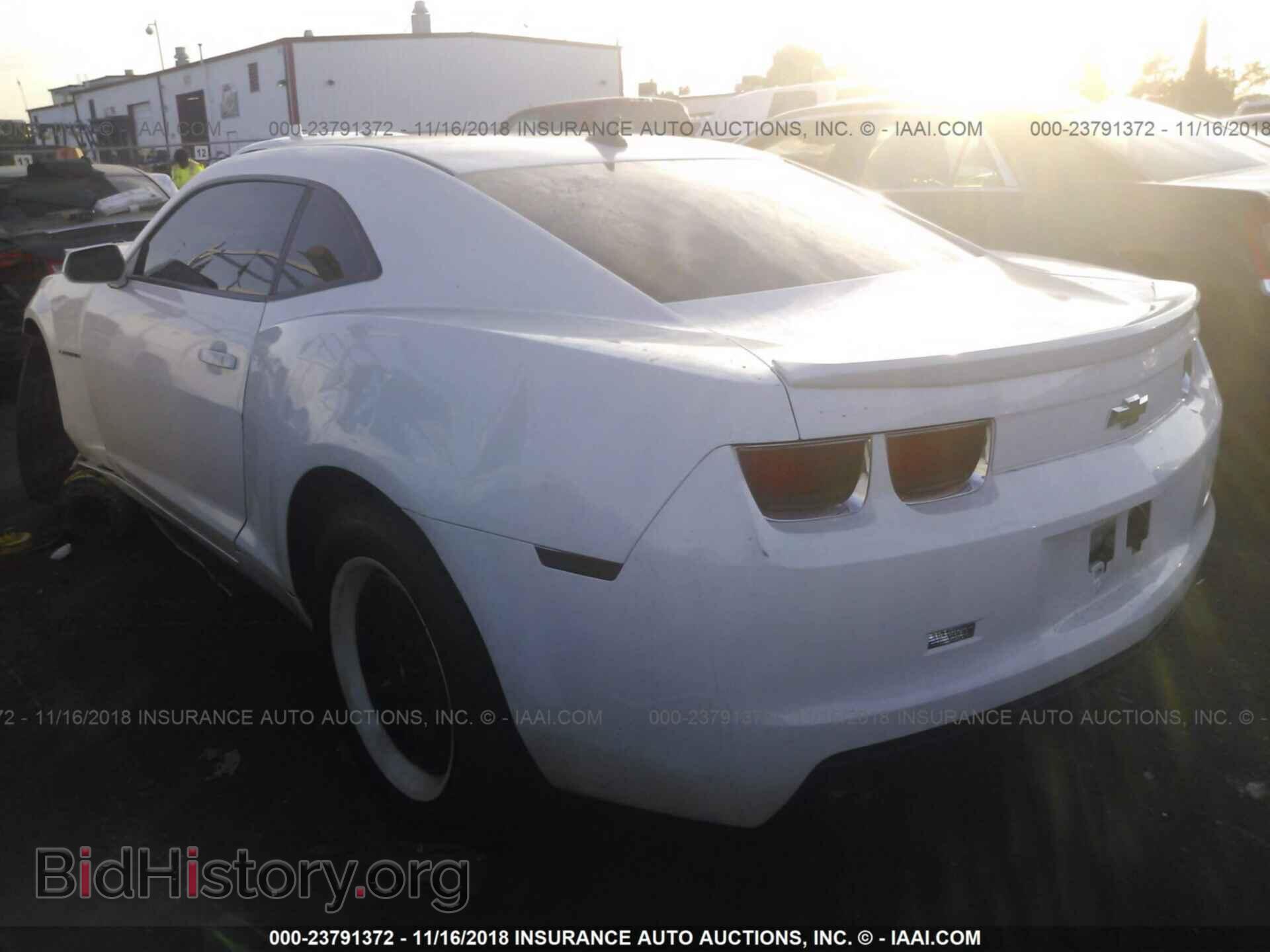 2012 CHEVROLET CAMARO - VIN: 2G1FA1E39C9164897 - Фото 3