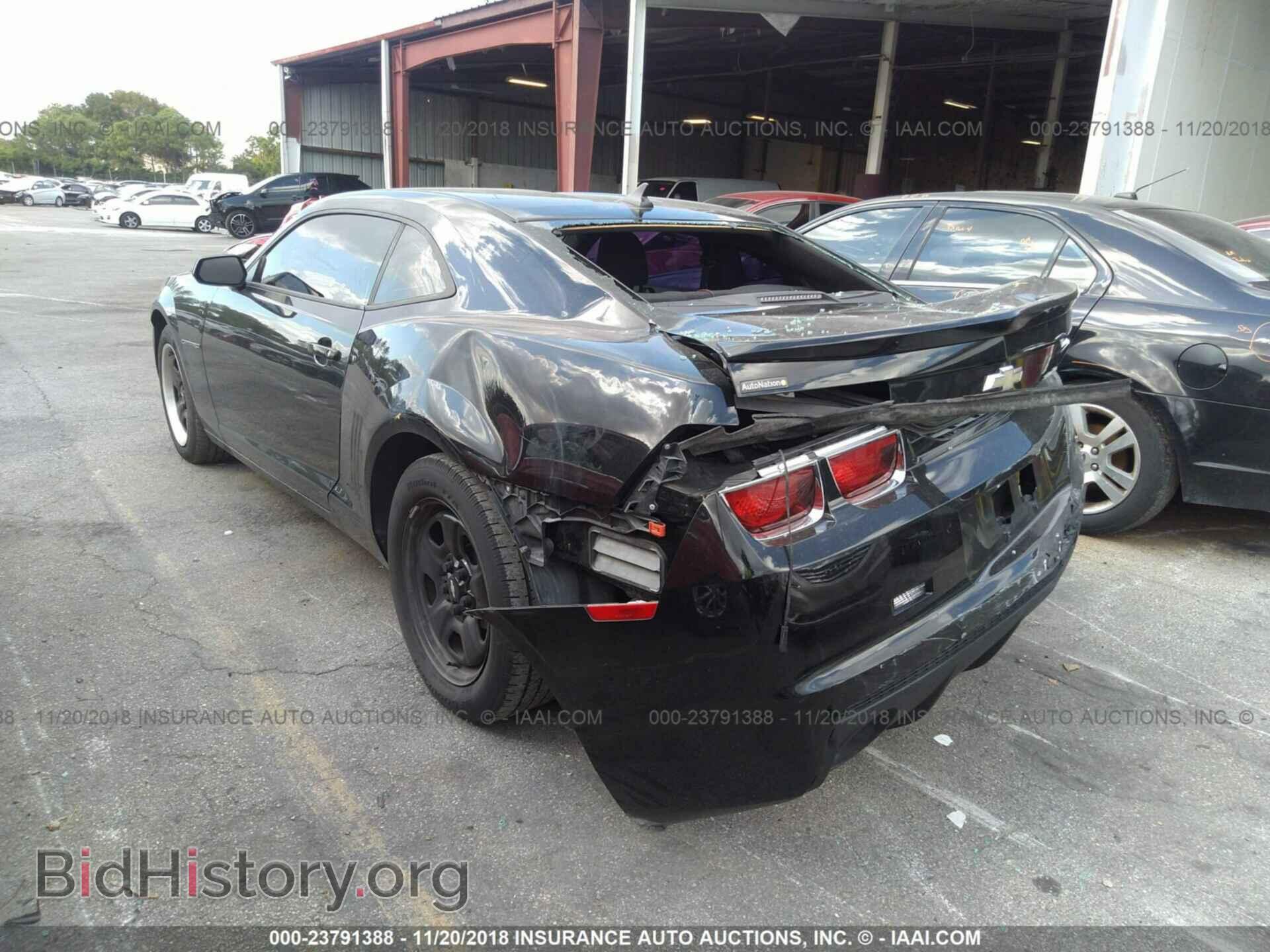 2012 CHEVROLET CAMARO - VIN: 2G1FA1E37C9114869 - Фото 3
