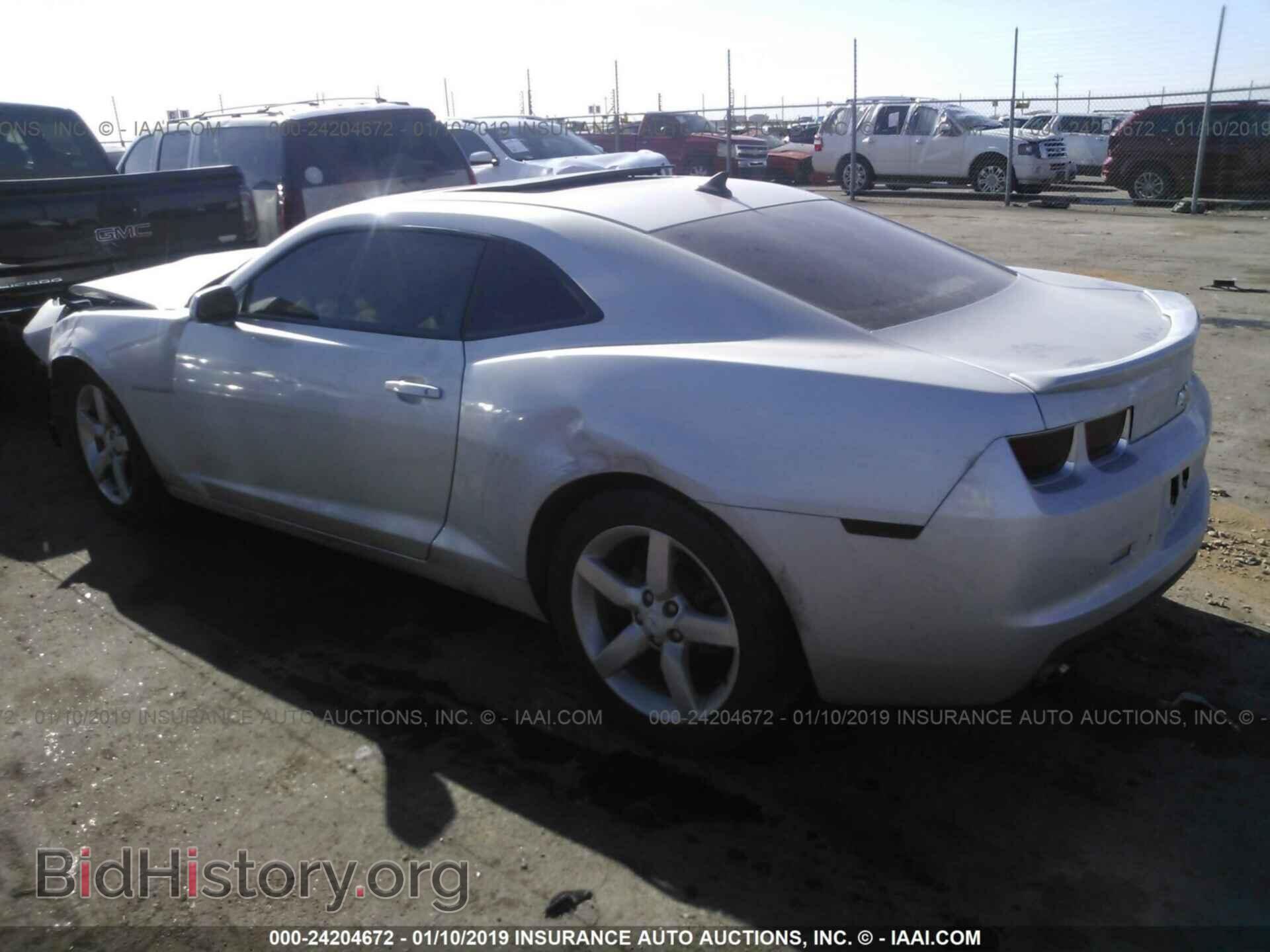 2012 CHEVROLET CAMARO - VIN: 2G1FC1E32C9101540 - Фото 3