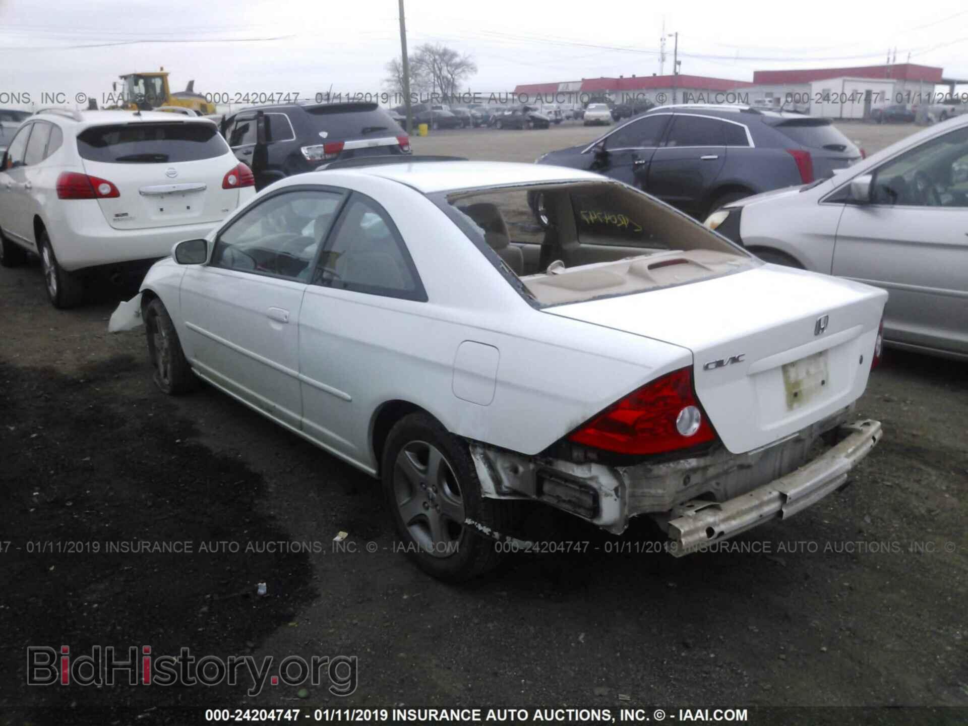 2005 HONDA CIVIC - VIN: 1HGEM22075L002595 - Фото 3
