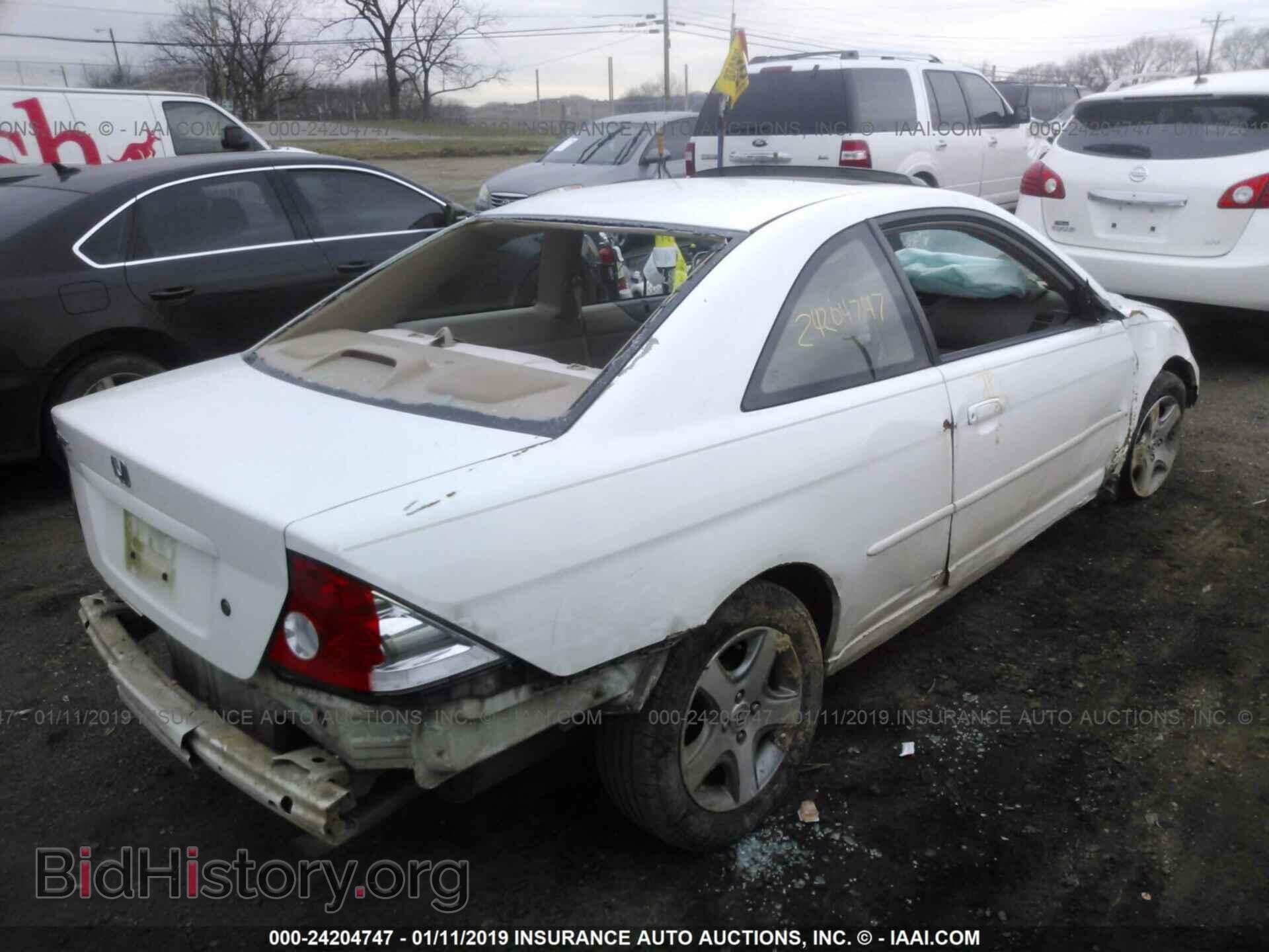 2005 HONDA CIVIC - VIN: 1HGEM22075L002595 - Фото 4