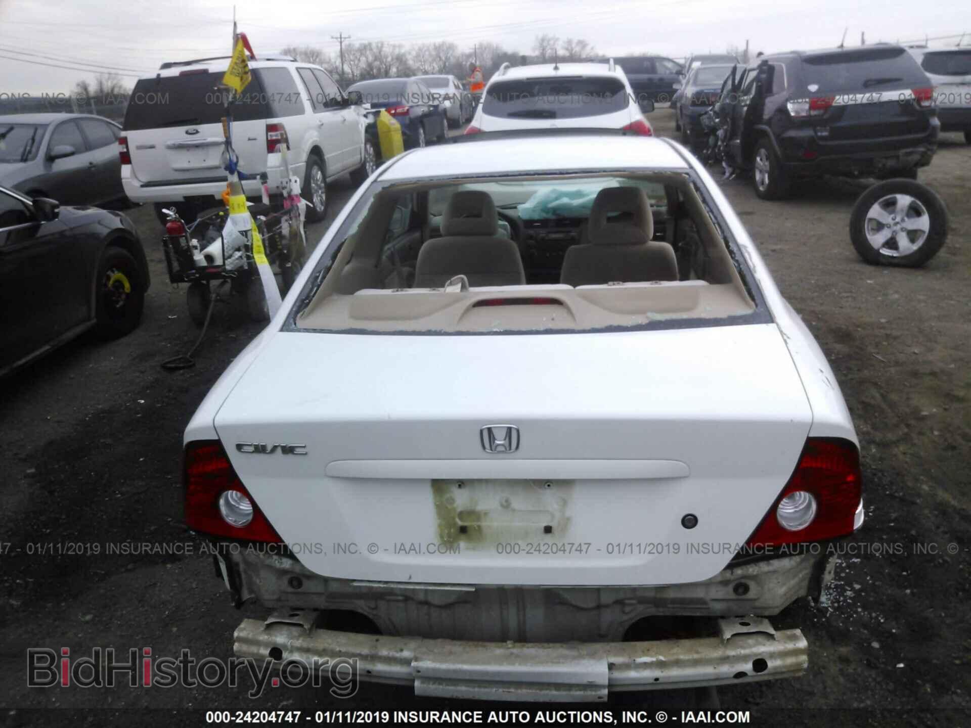 2005 HONDA CIVIC - VIN: 1HGEM22075L002595 - Фото 6