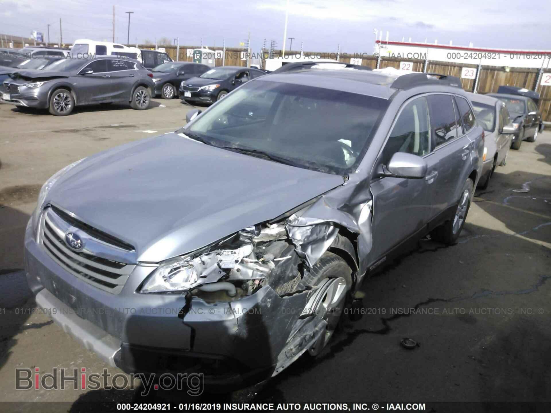 2011 SUBARU OUTBACK - VIN: 4S4BRCKC4B3399791 - Фото 2