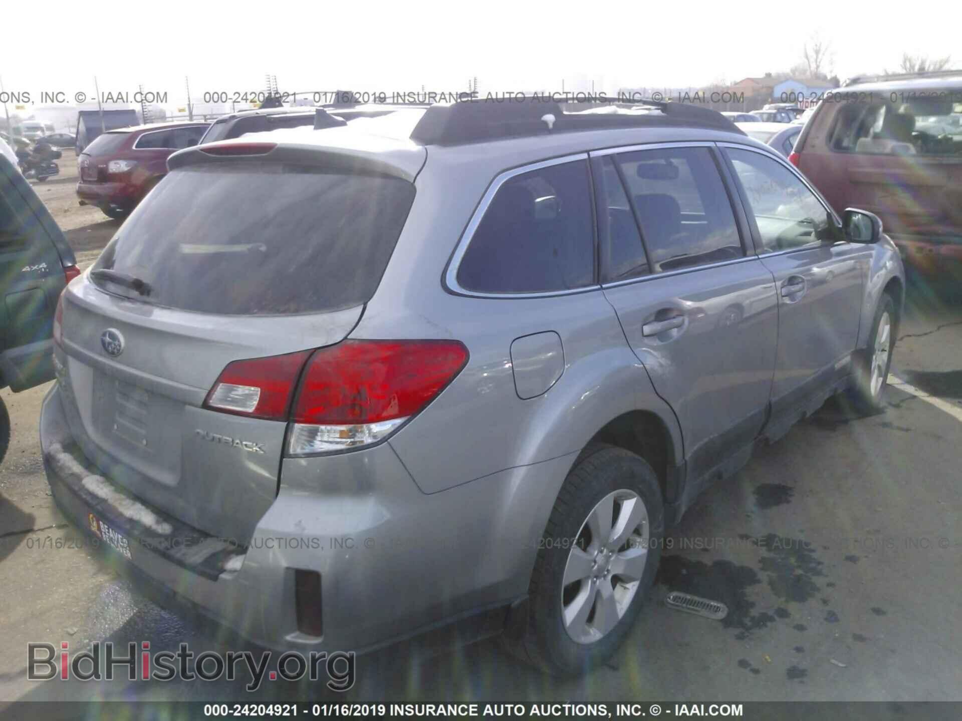 2011 SUBARU OUTBACK - VIN: 4S4BRCKC4B3399791 - Фото 4