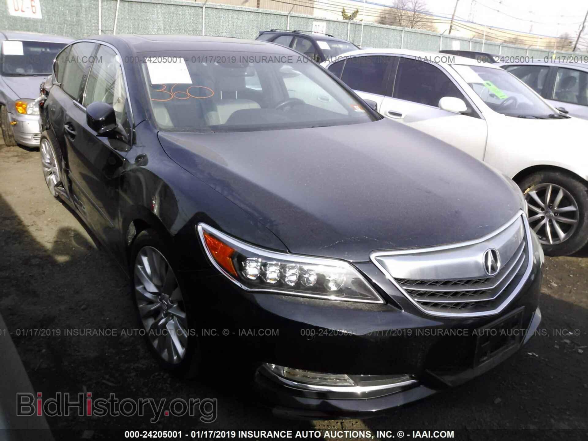 Фотография JH4KC1F99EC001213 - ACURA RLX 2014