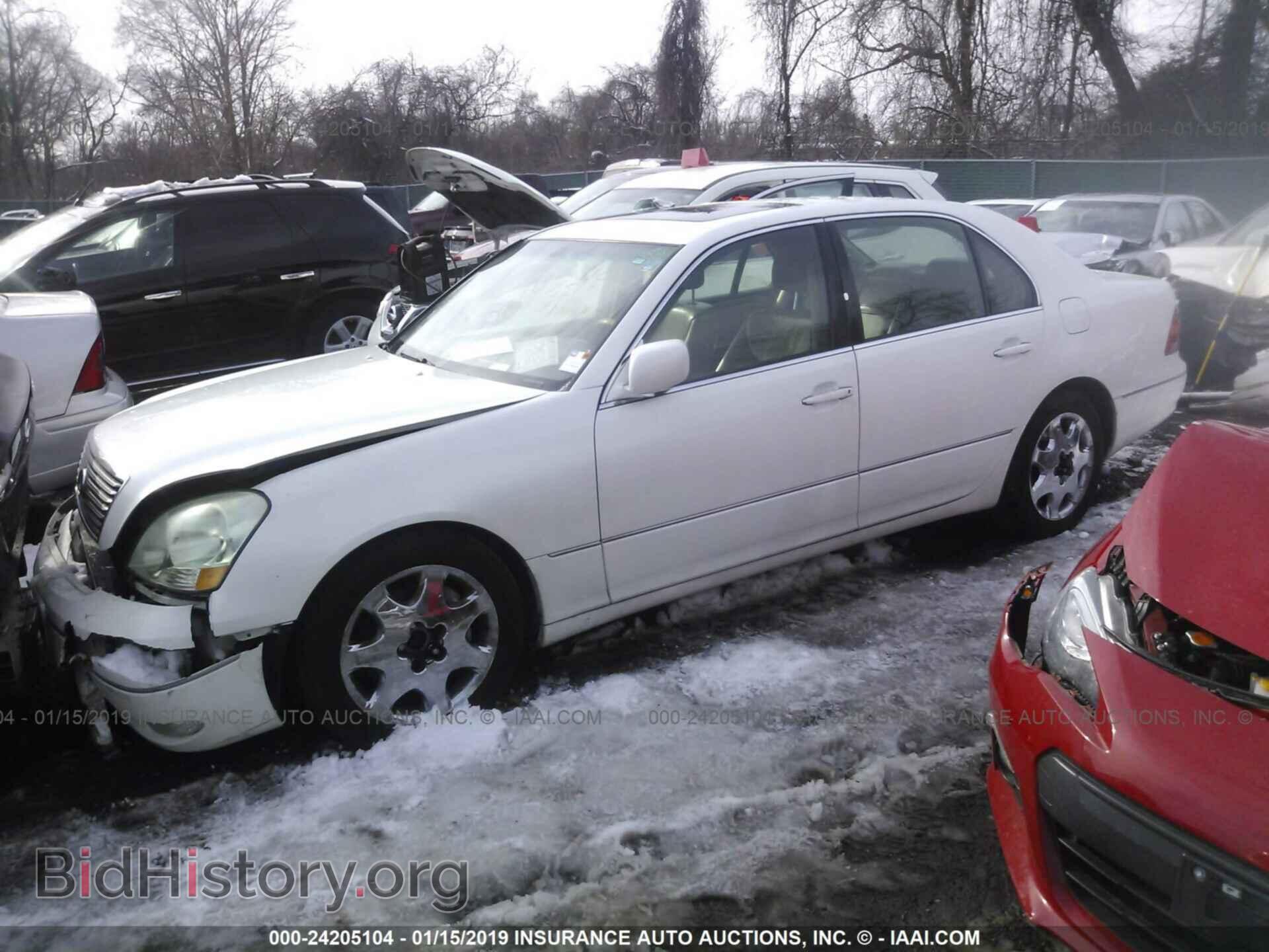 2002 LEXUS LS - VIN: JTHBN30F620092040 - Фото 2