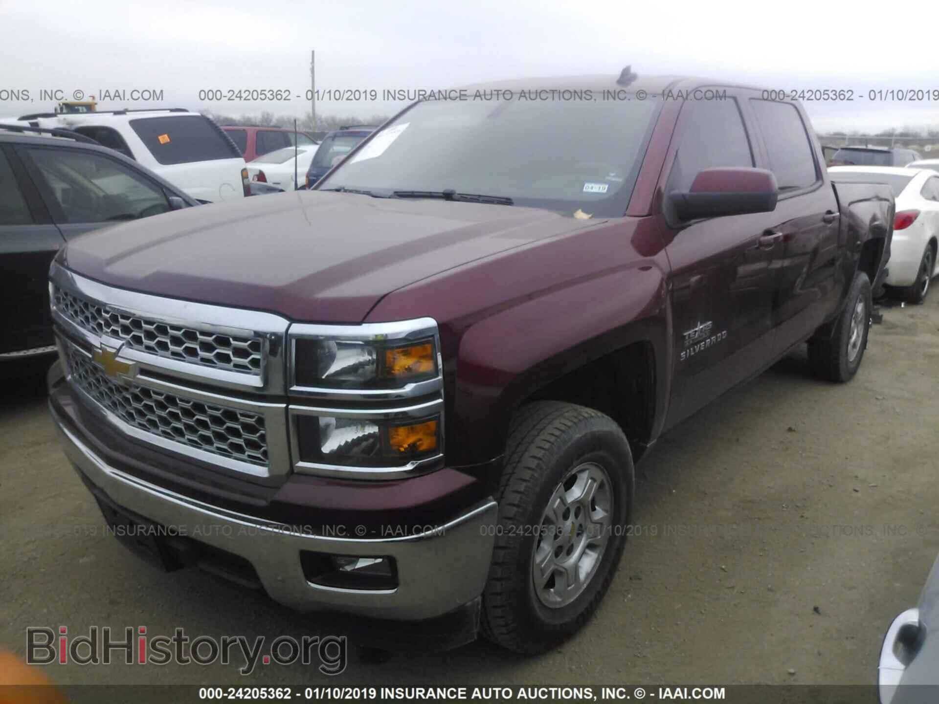 2014 CHEVROLET SILVERADO - VIN: 3GCPCREC6EG241299 - Фото 2