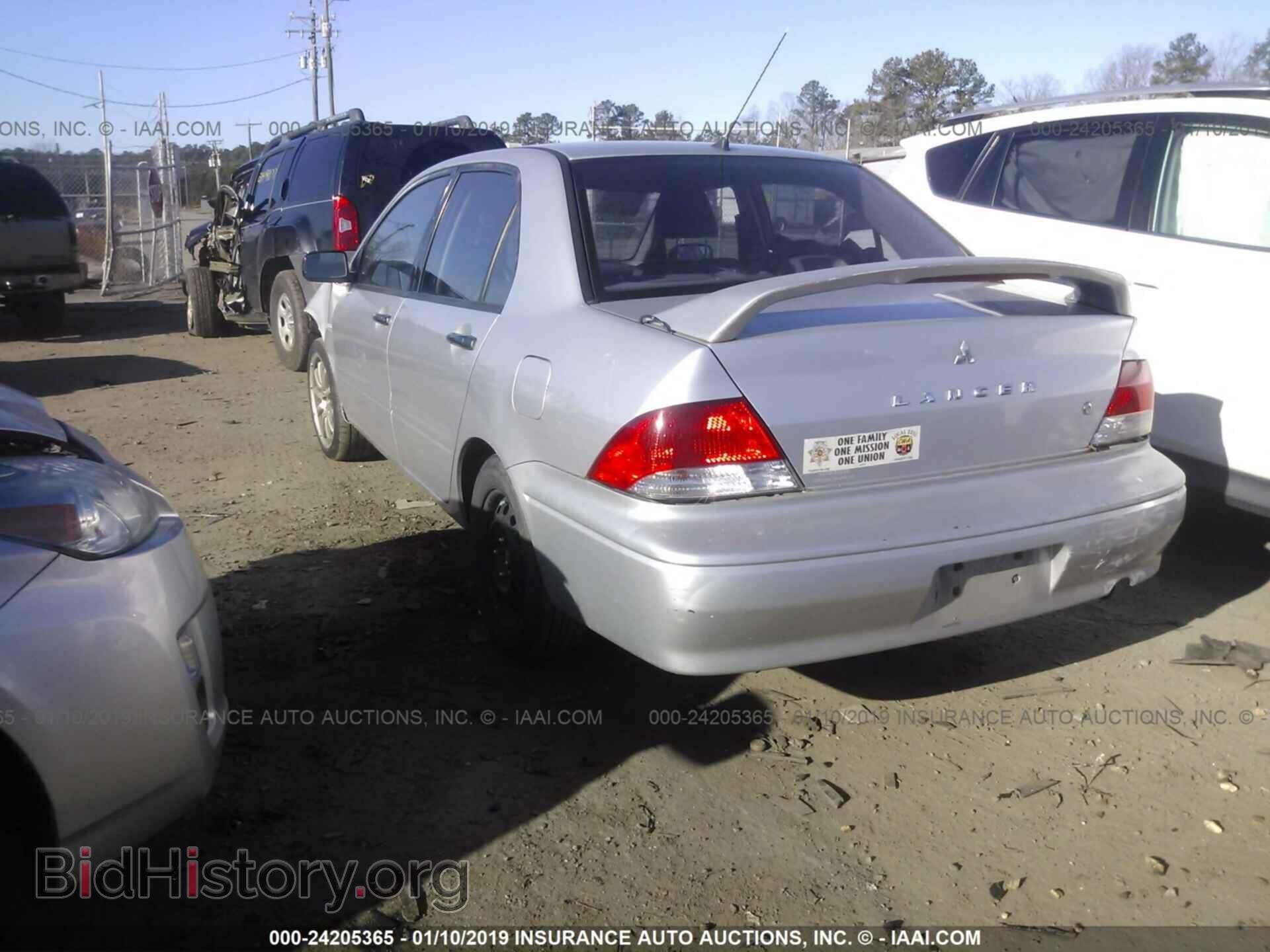 2003 MITSUBISHI LANCER - VIN: JA3AJ26E33U008041 - Фото 3