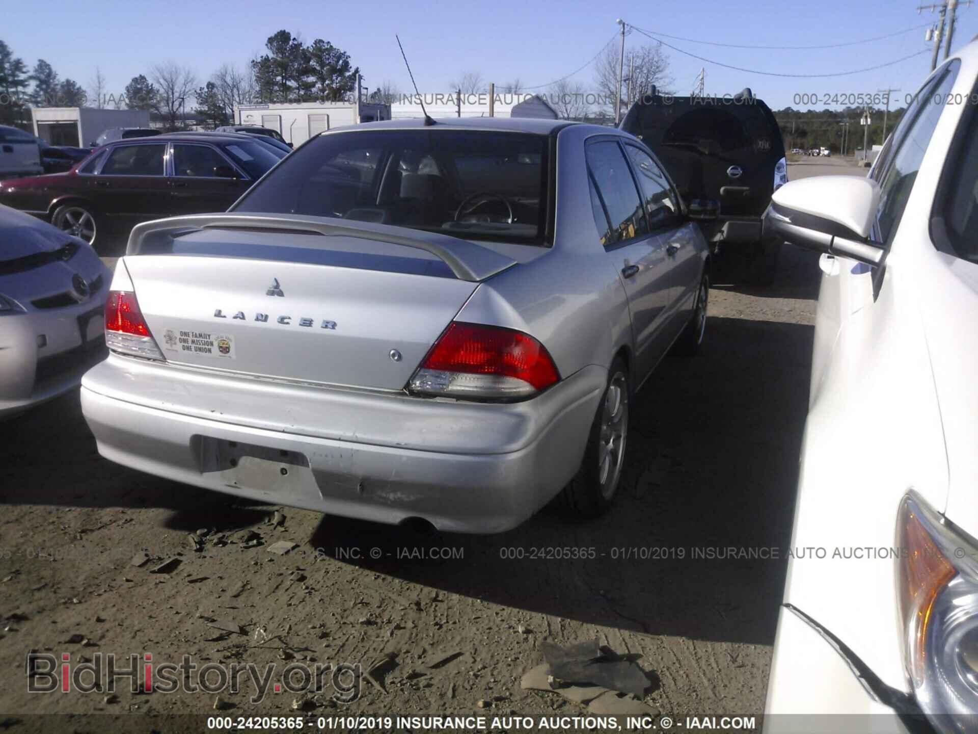 2003 MITSUBISHI LANCER - VIN: JA3AJ26E33U008041 - Фото 4