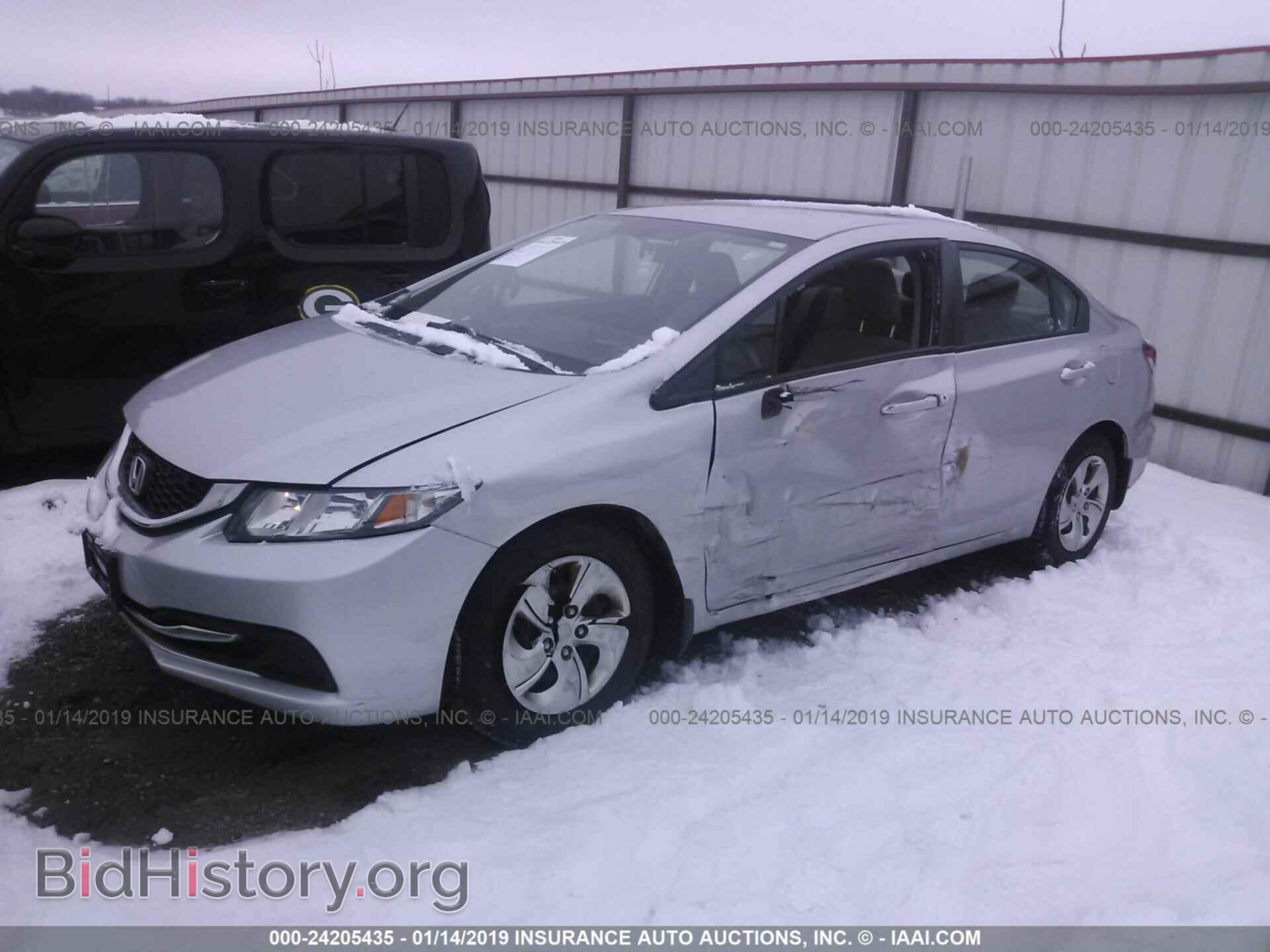 2013 HONDA CIVIC - VIN: 19XFB2F51DE031869 - Фото 2