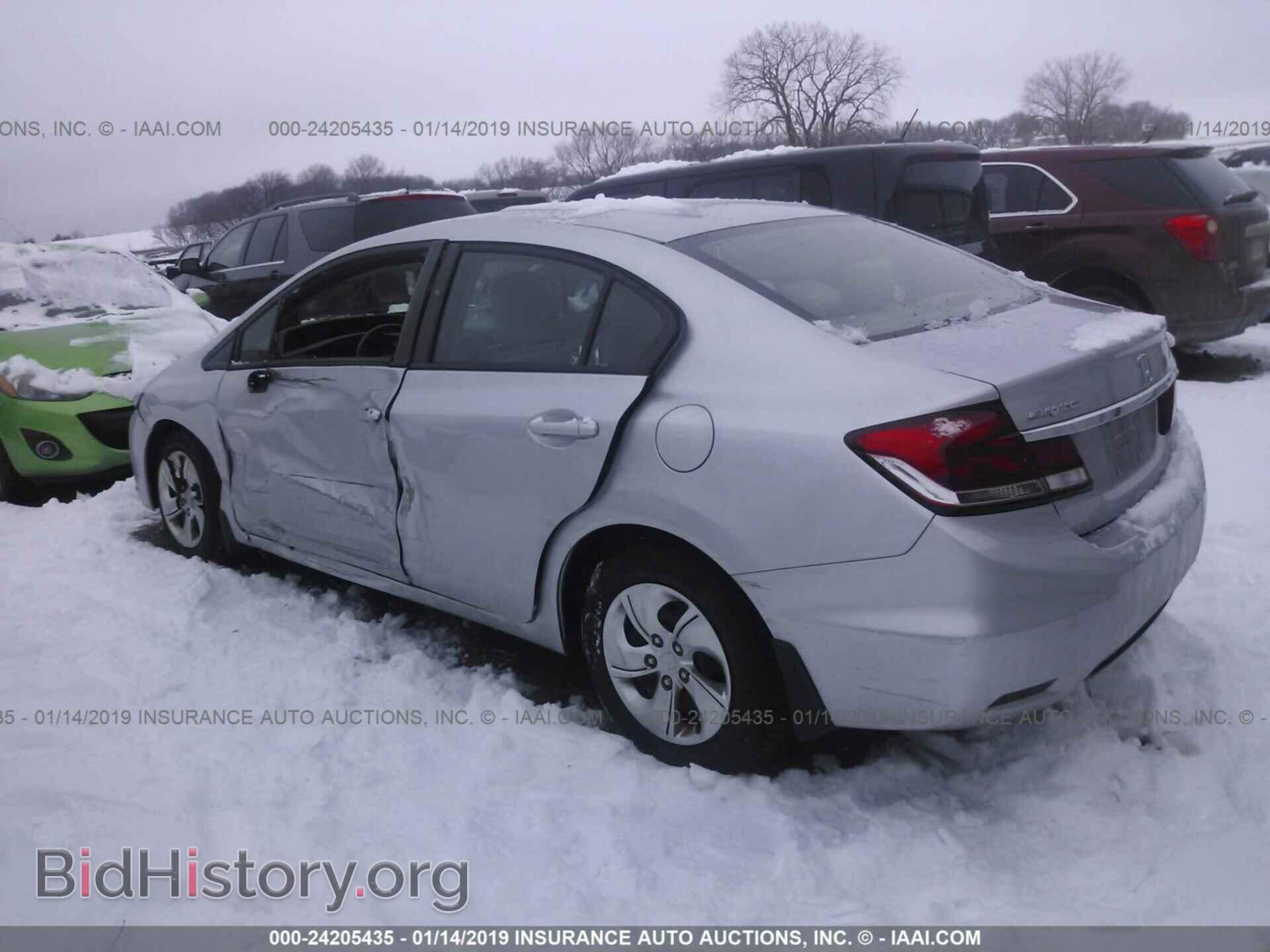 2013 HONDA CIVIC - VIN: 19XFB2F51DE031869 - Фото 3