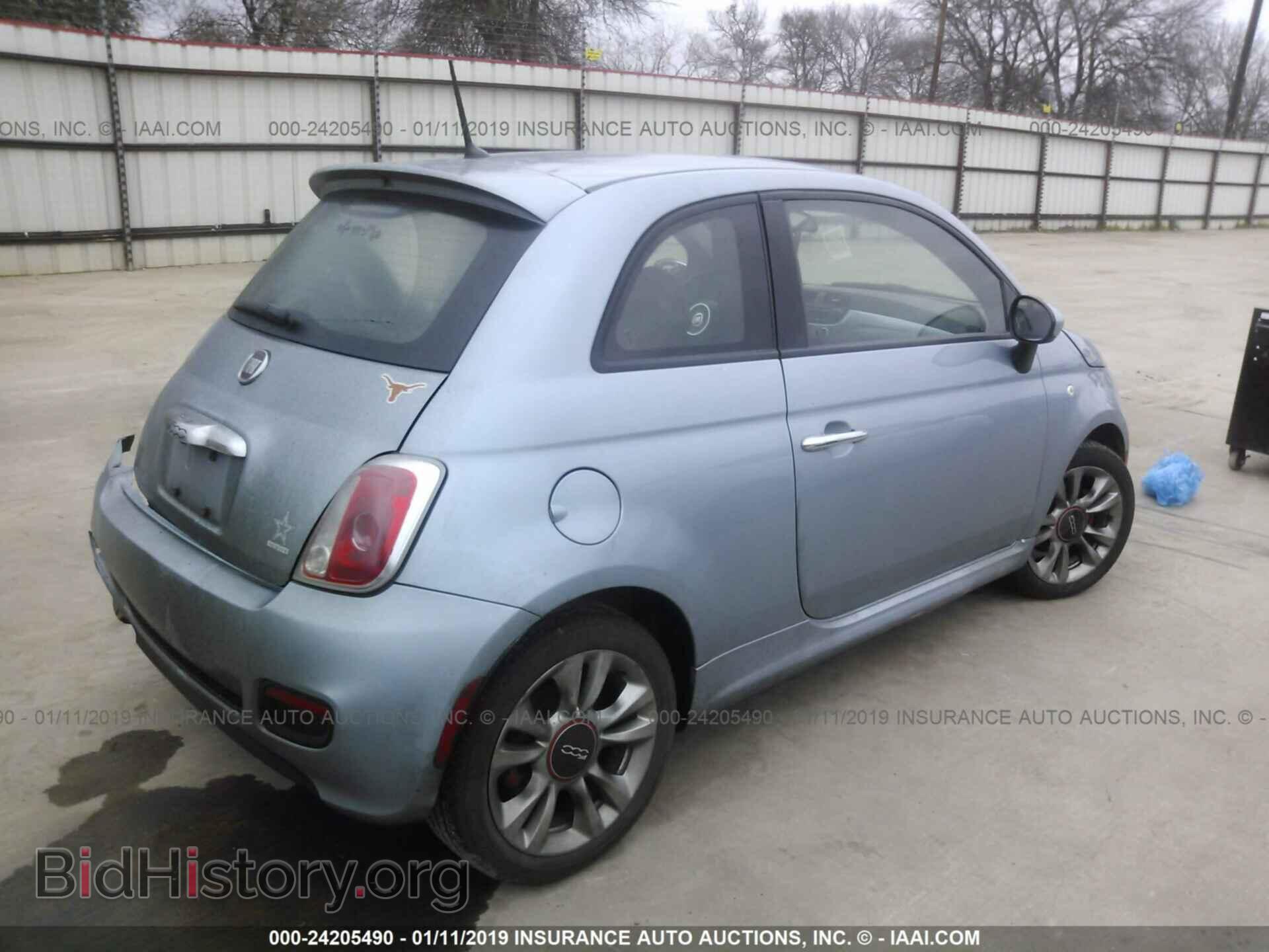 2015 FIAT 500 - VIN: 3C3CFFBR9FT676800 - Photo 4