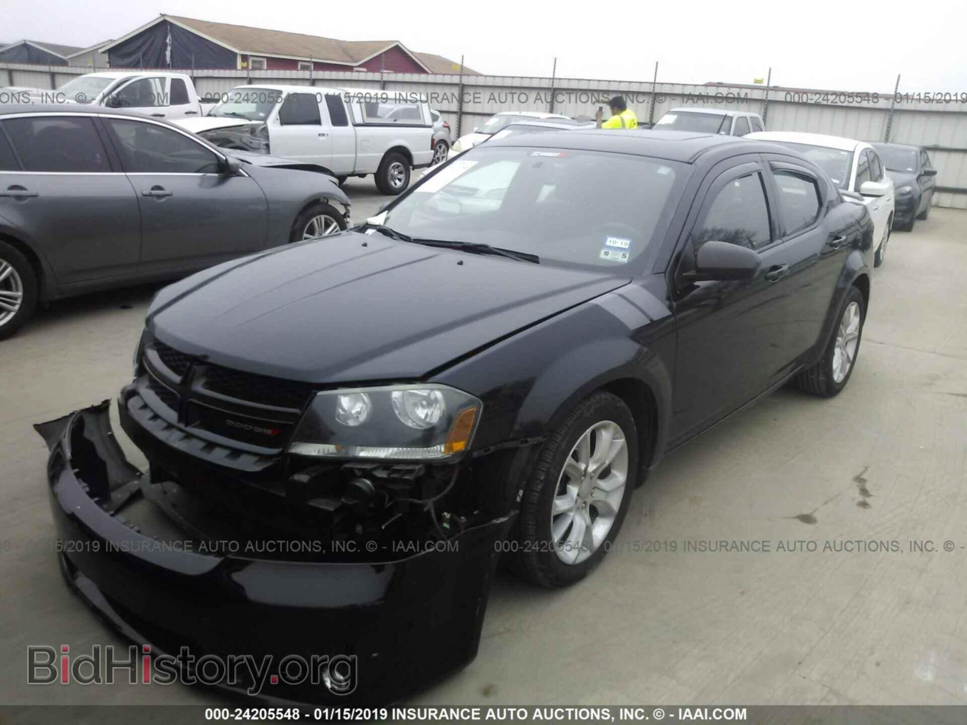 2013 DODGE AVENGER - VIN: 1C3CDZBG0DN520020 - Фото 2