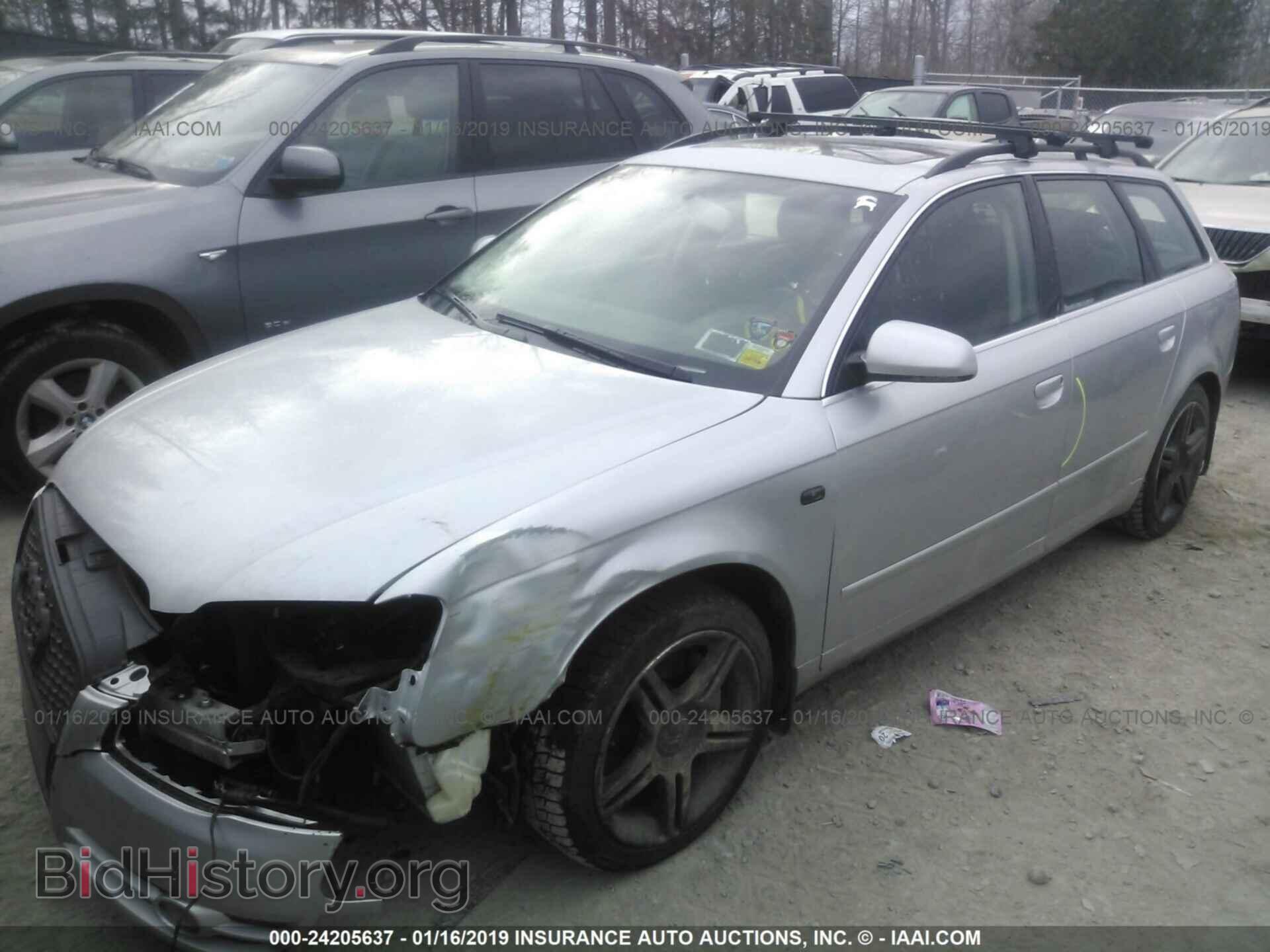 2007 AUDI A4 - VIN: WAUKF78E97A209061 - Фото 2