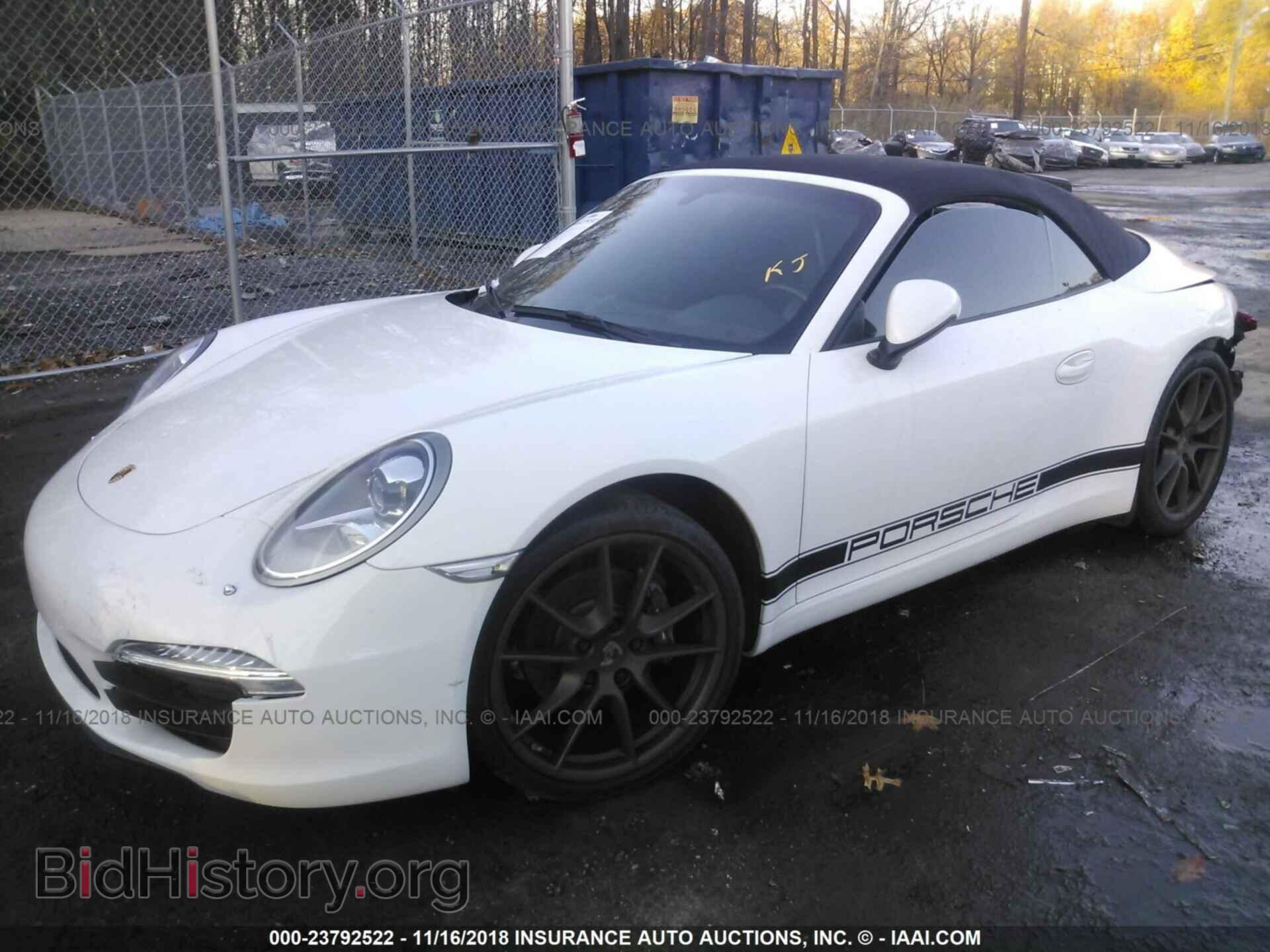 2014 PORSCHE 911 - VIN: WP0CA2A93ES140249 - Фото 2