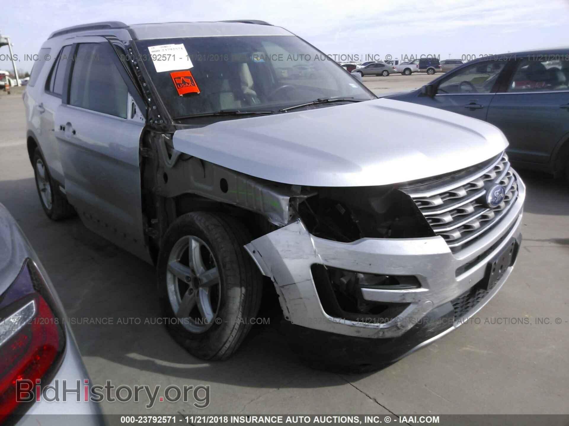 Photo 1FM5K8D83GGA87436 - FORD EXPLORER 2016