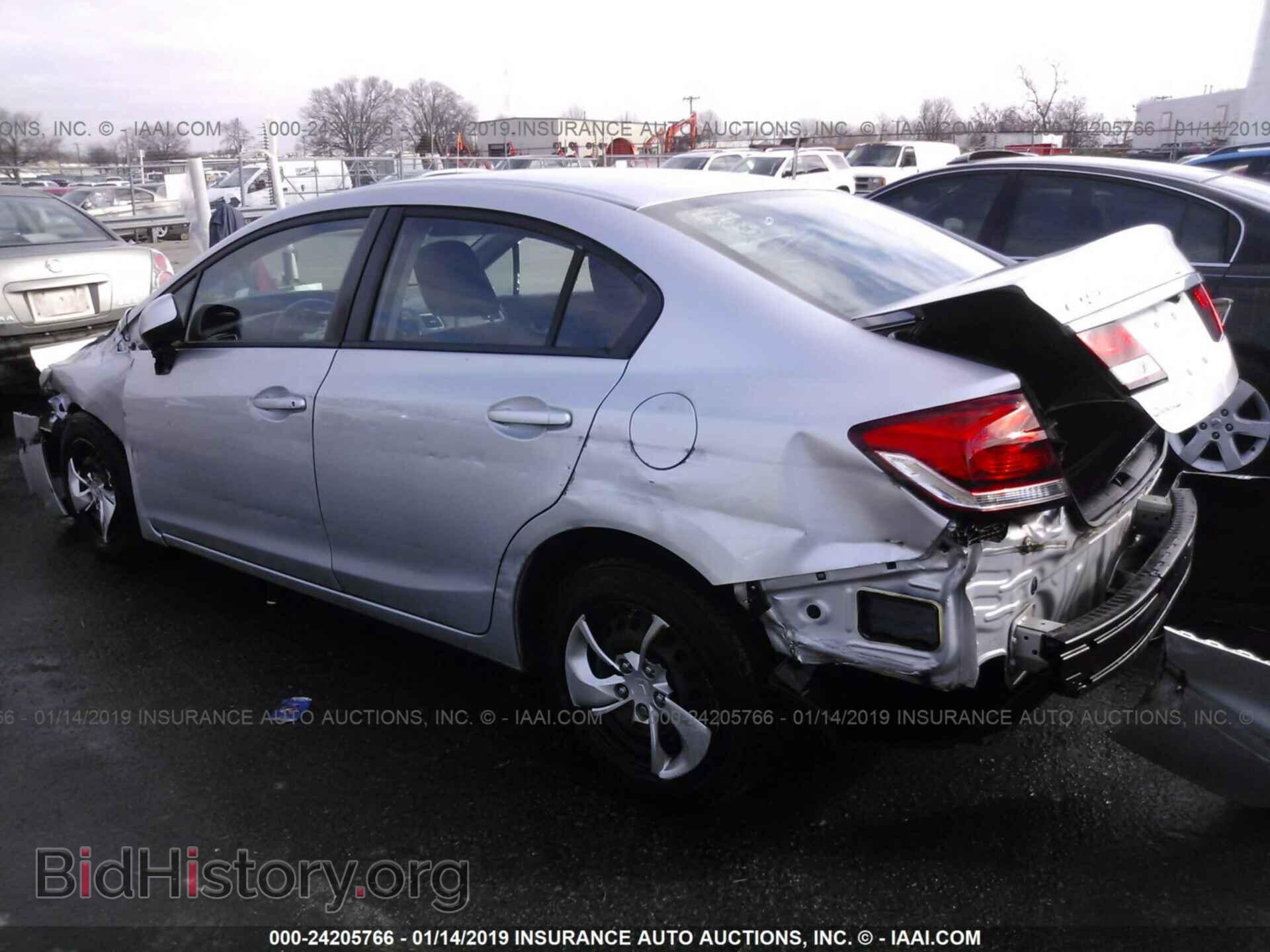 2013 HONDA CIVIC - VIN: 2HGFB2F58DH574108 - Фото 3