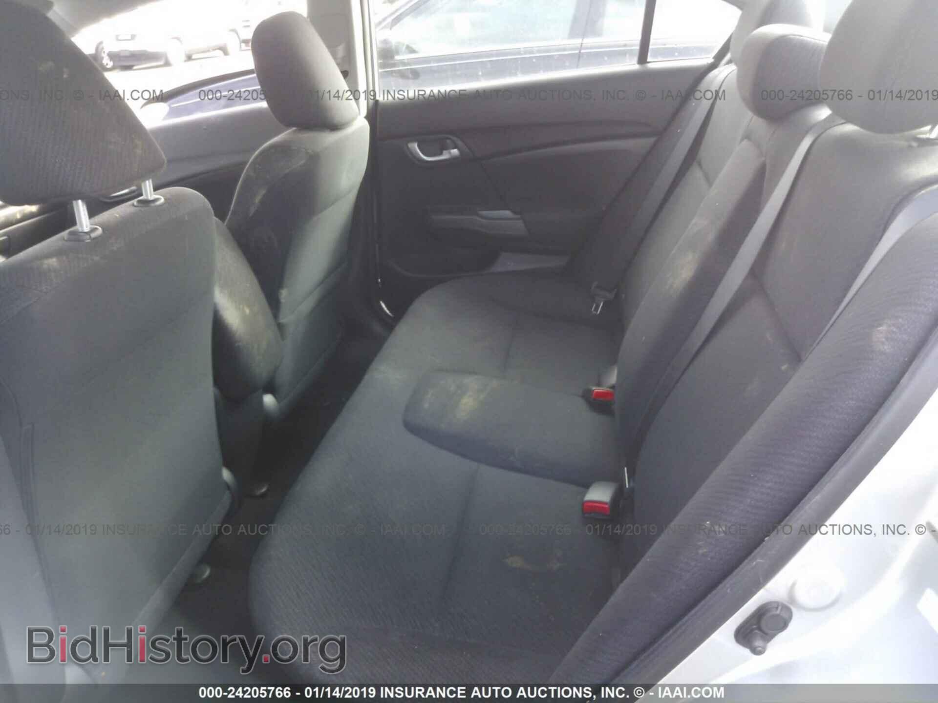 2013 HONDA CIVIC - VIN: 2HGFB2F58DH574108 - Фото 8
