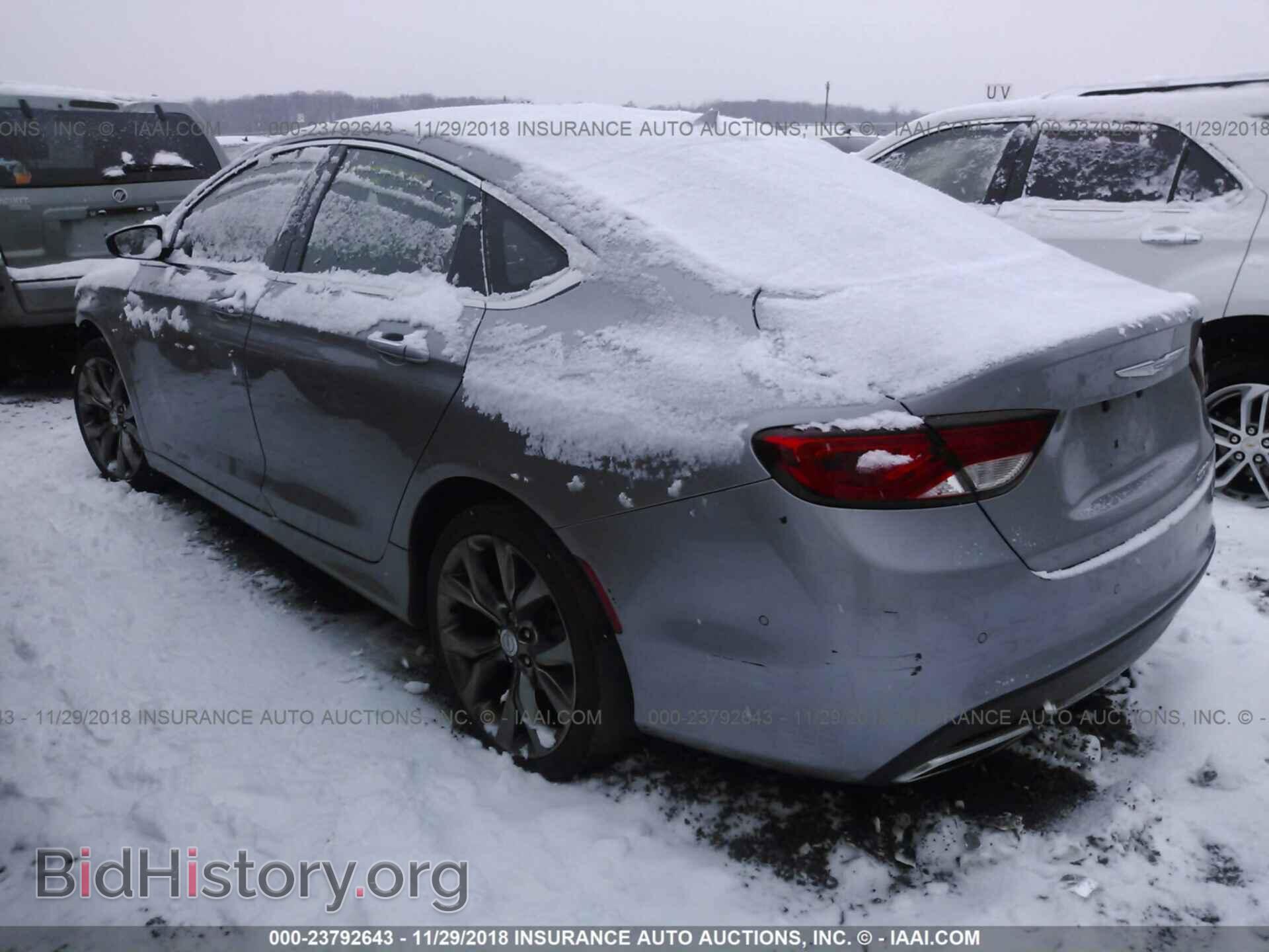 2015 CHRYSLER 200 - VIN: 1C3CCCCGXFN500813 - Photo 3