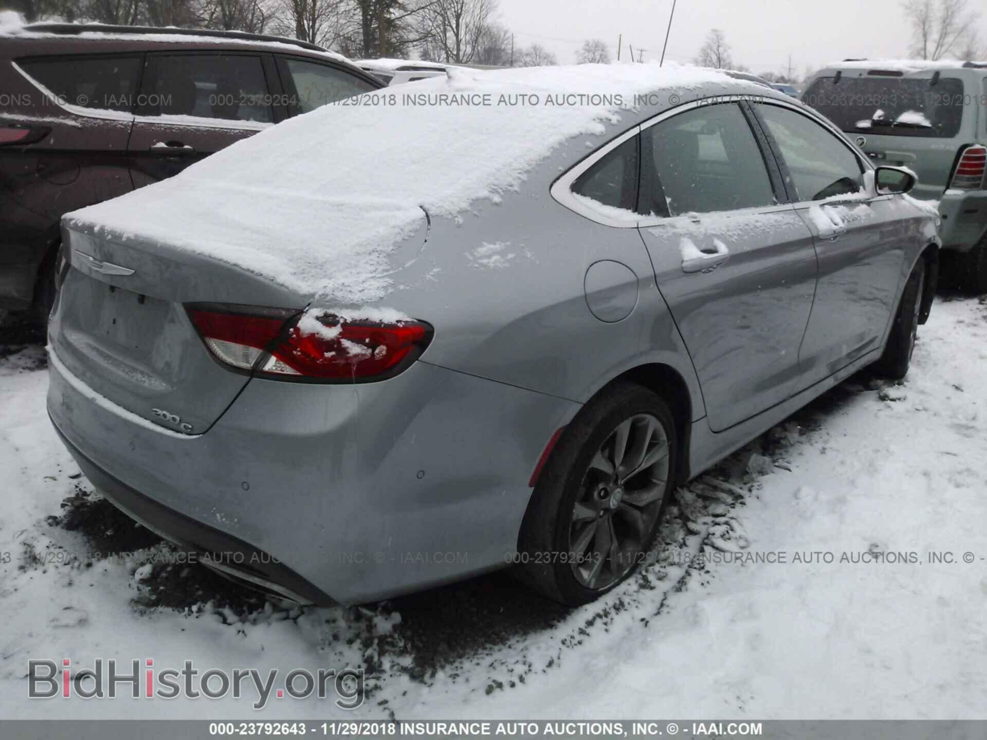 2015 CHRYSLER 200 - VIN: 1C3CCCCGXFN500813 - Photo 4