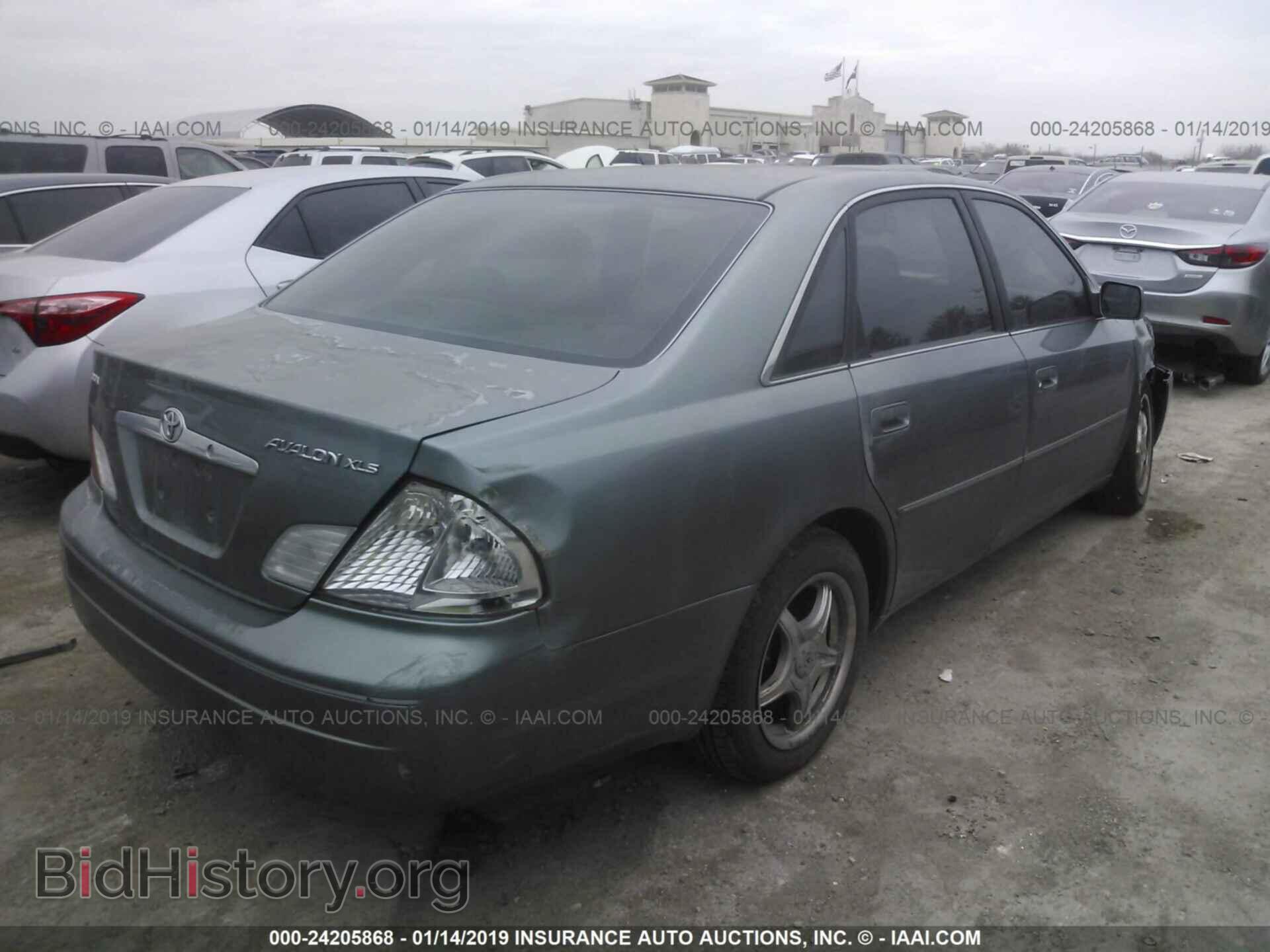 2002 TOYOTA AVALON - VIN: 4T1BF28B32U256486 - Фото 4