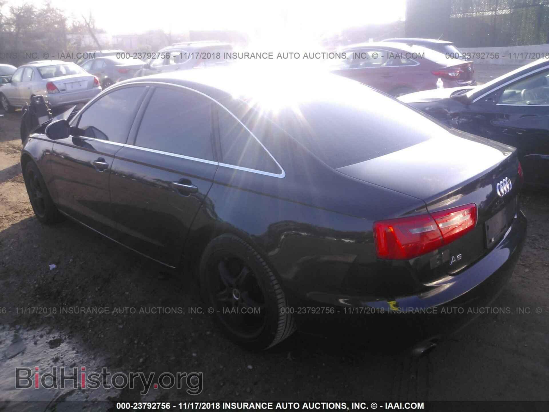 2013 AUDI A6 - VIN: WAUGFAFC6DN120928 - Фото 3