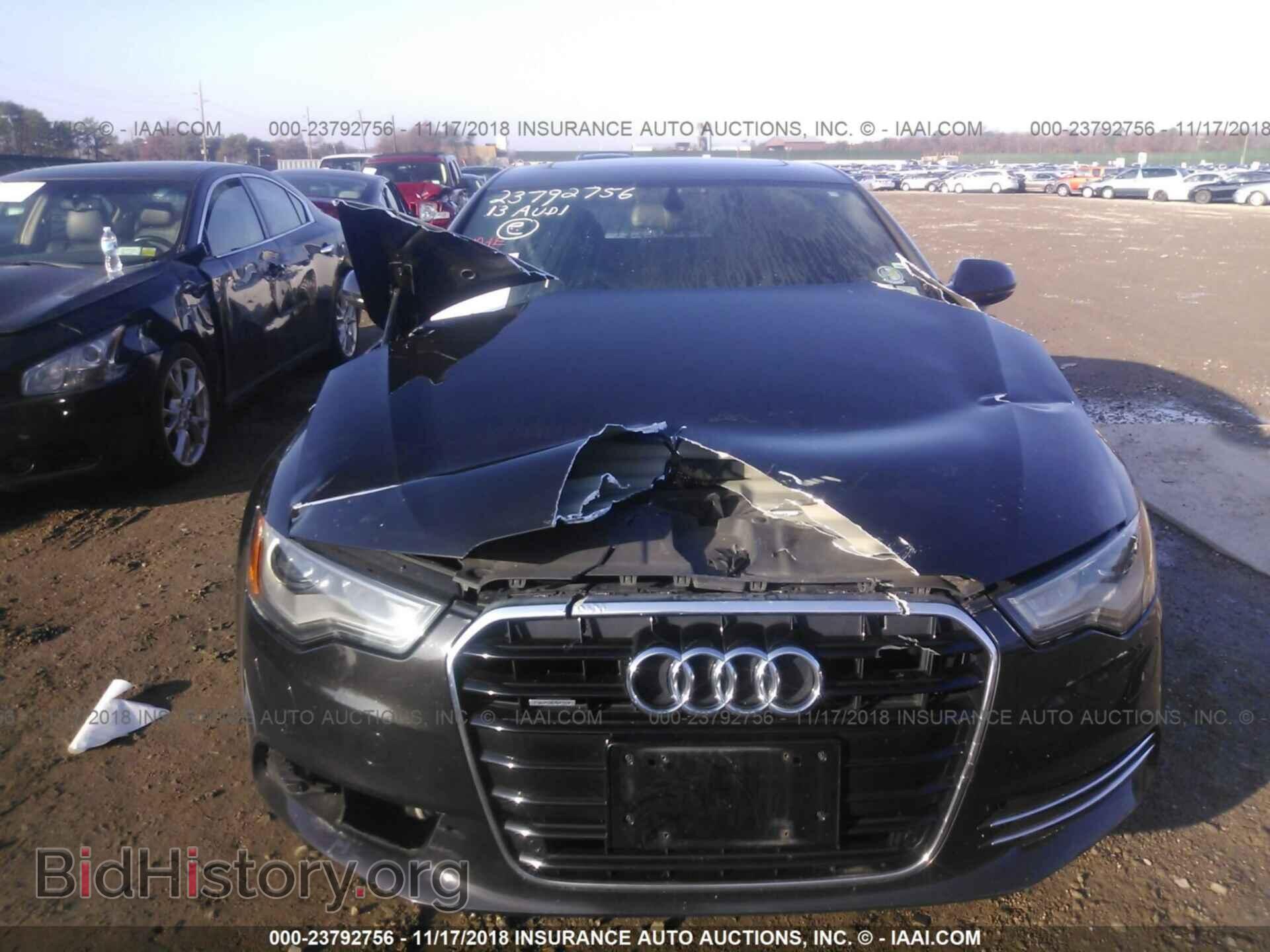 2013 AUDI A6 - VIN: WAUGFAFC6DN120928 - Фото 6