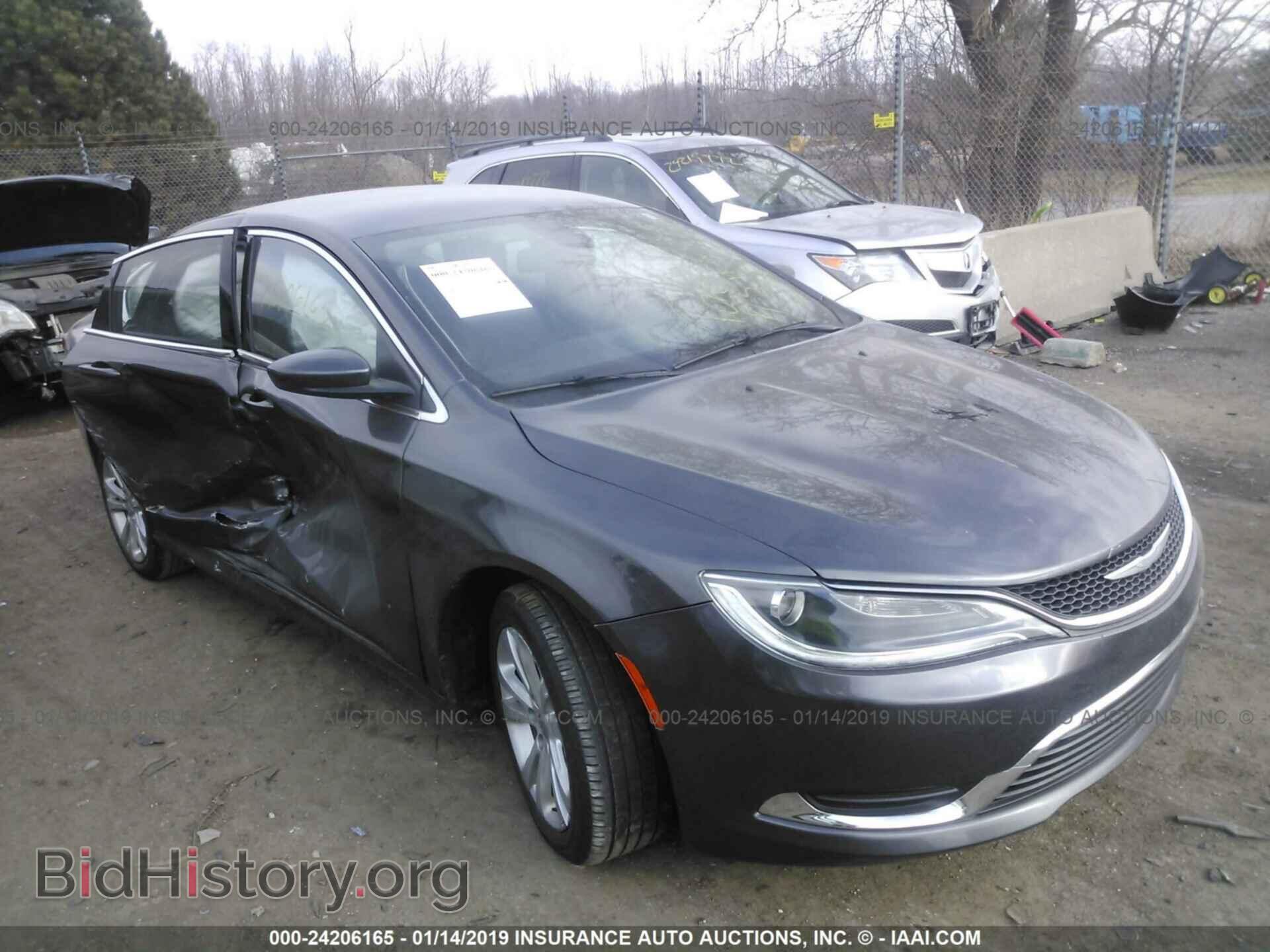 Фотография 1C3CCCAB8FN575839 - CHRYSLER 200 2015