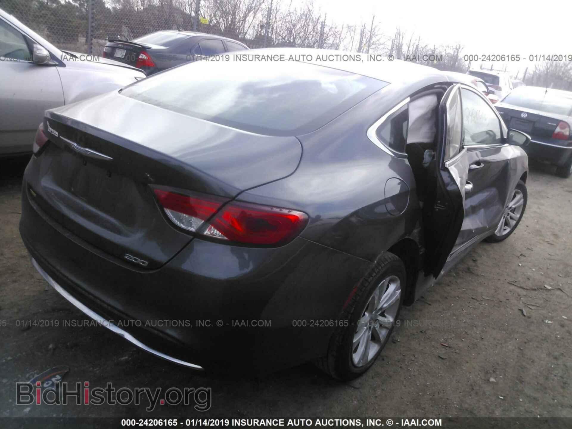 2015 CHRYSLER 200 - VIN: 1C3CCCAB8FN575839 - Фото 4